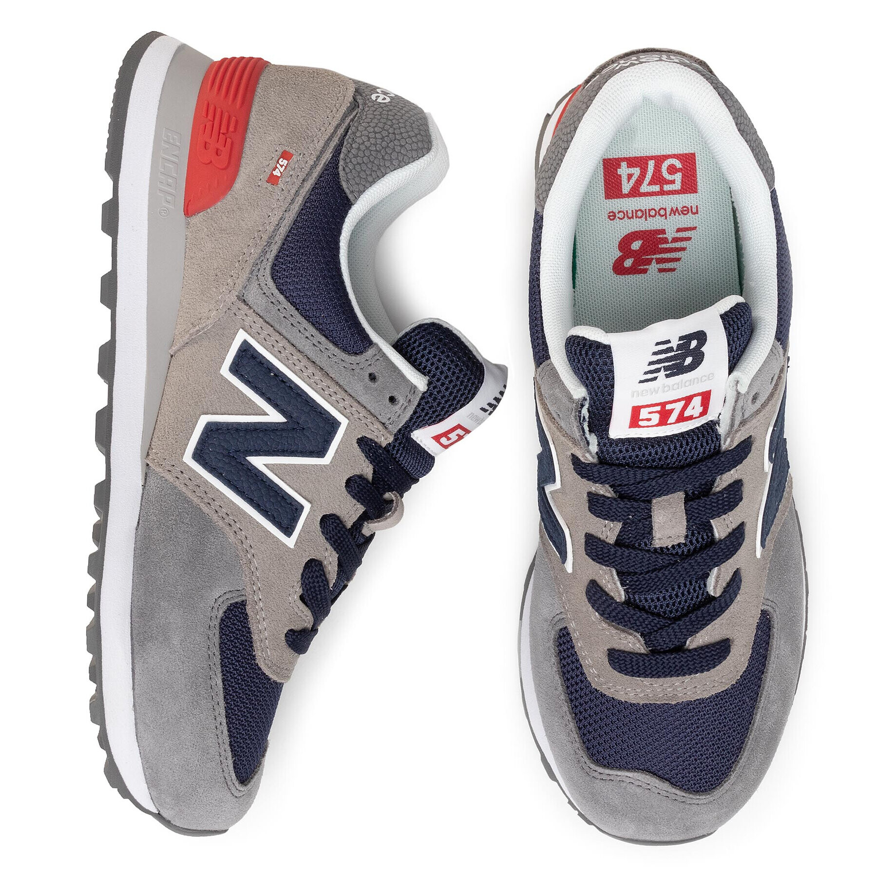 New Balance Sneakers ML574EAD Gri - Pled.ro