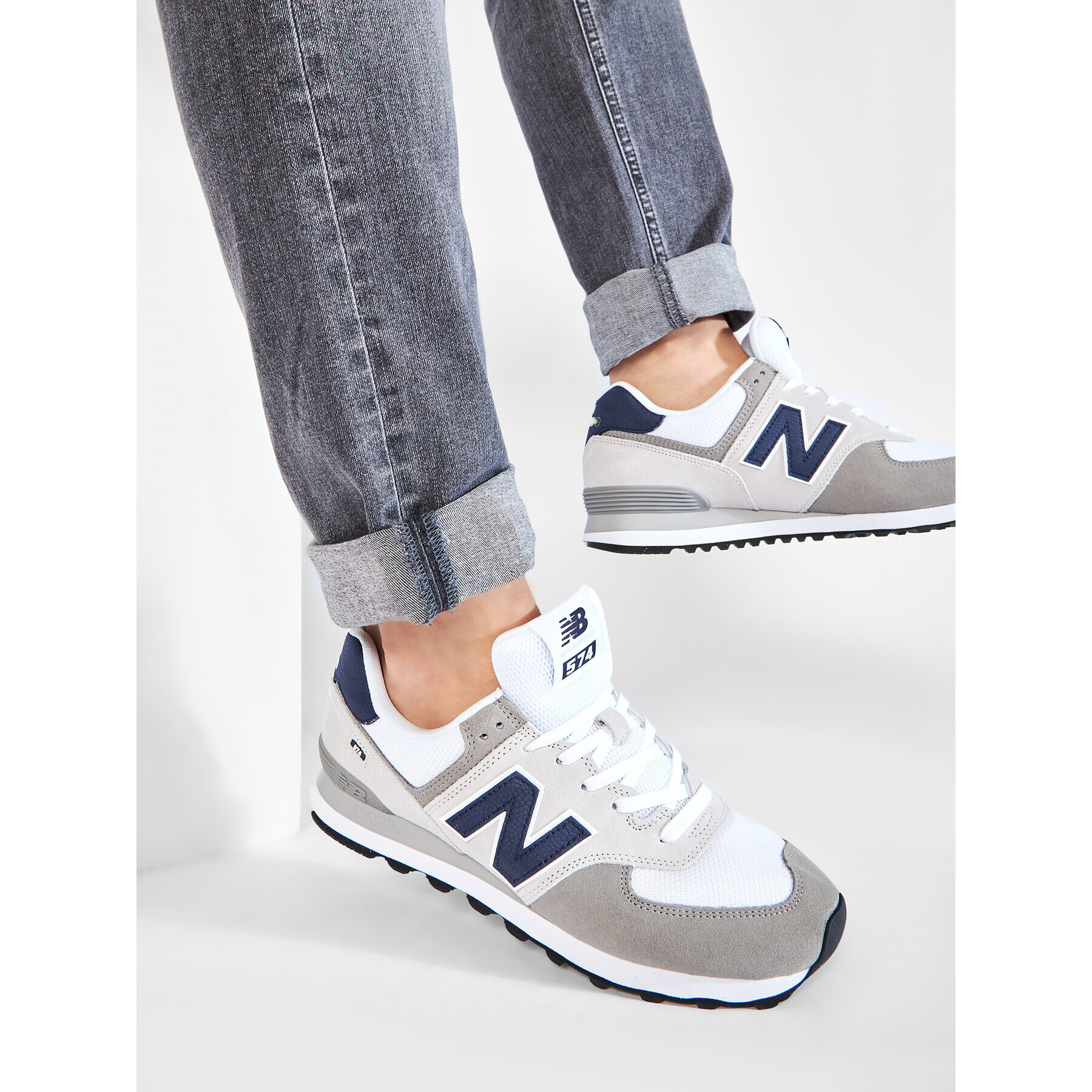 New Balance Sneakers ML574EAG Gri - Pled.ro