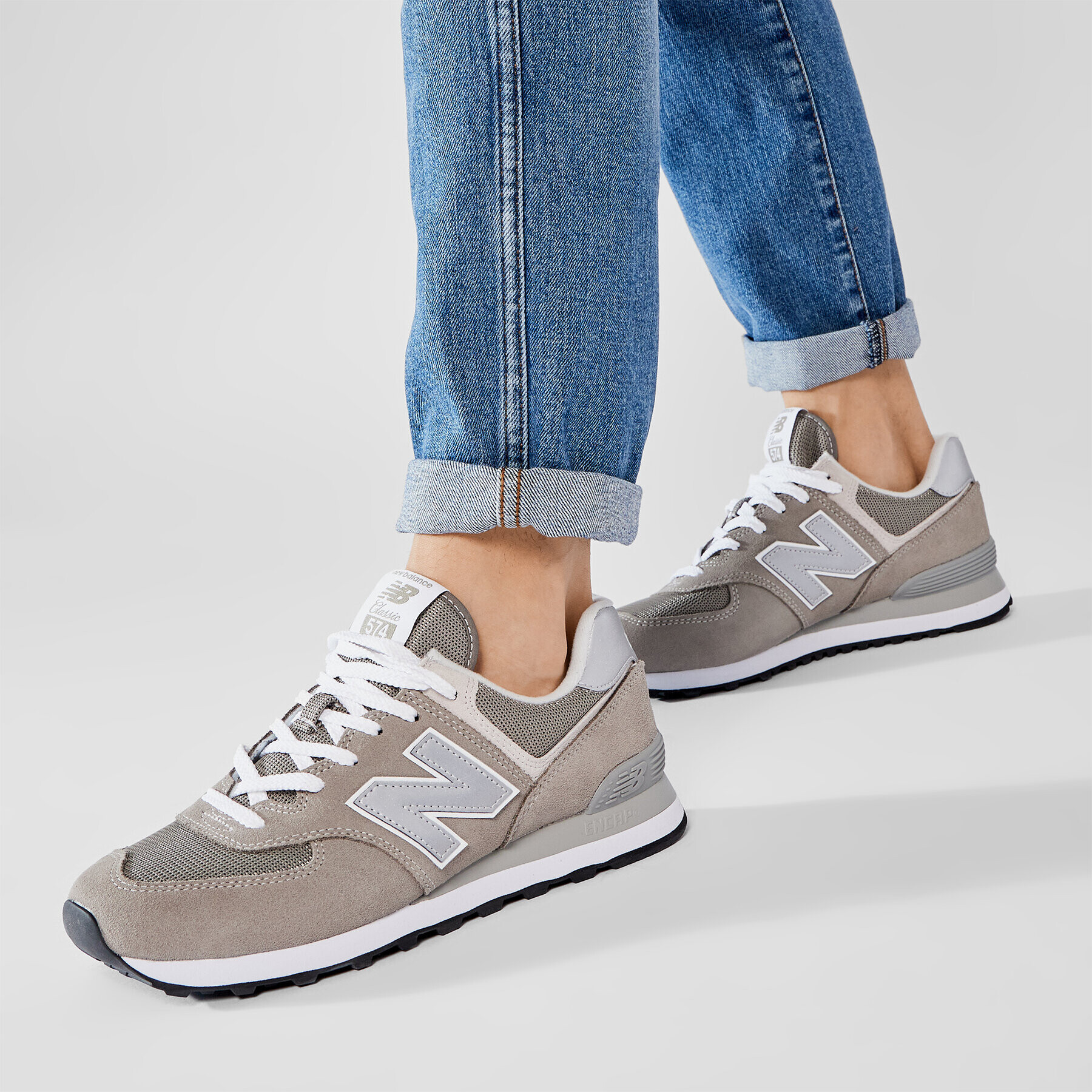 New Balance Sneakers ML574EGG Gri - Pled.ro