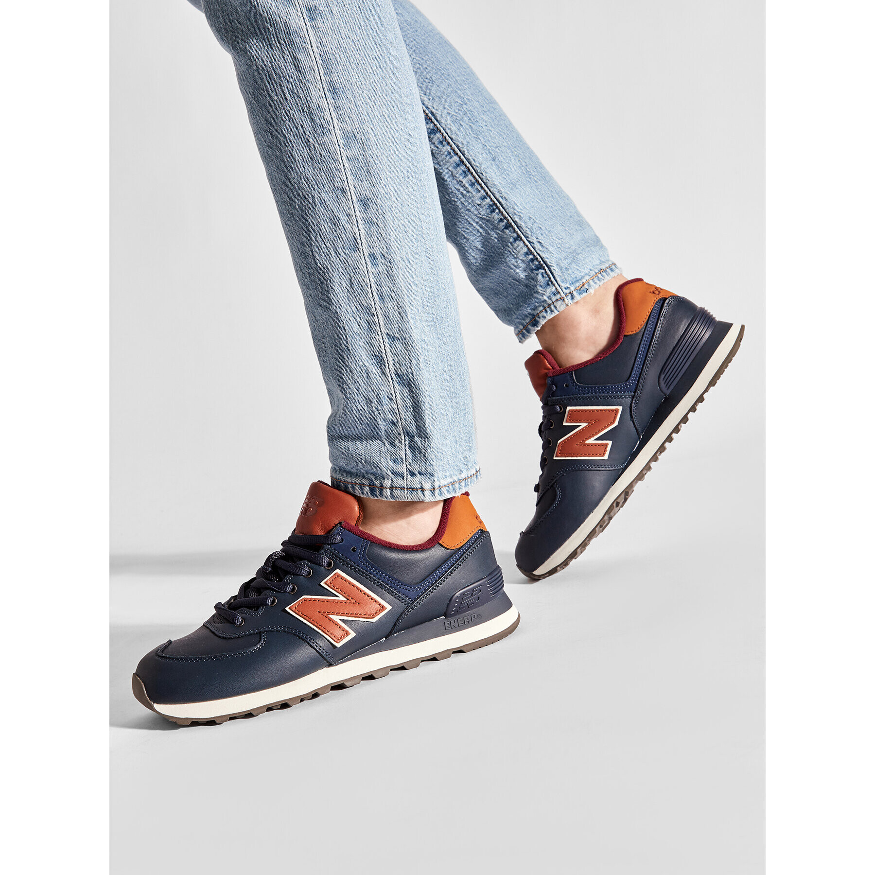 New Balance Sneakers ML574OMC Bleumarin - Pled.ro