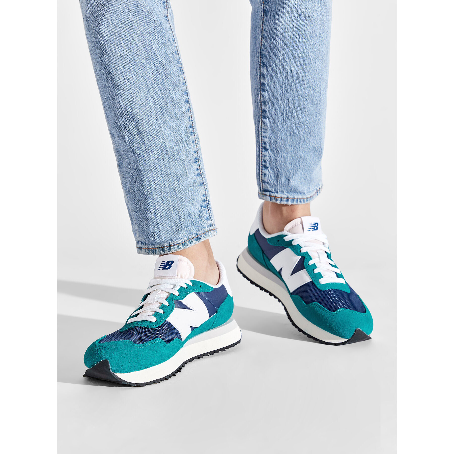 New Balance Sneakers MS237VC Albastru - Pled.ro