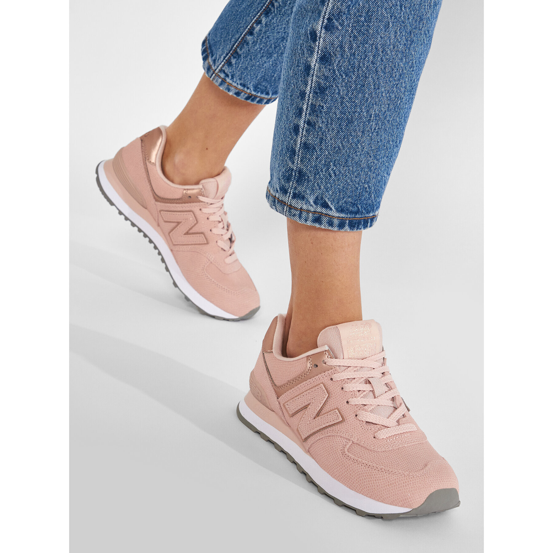 New Balance Sneakers WL574NK2 Roz - Pled.ro