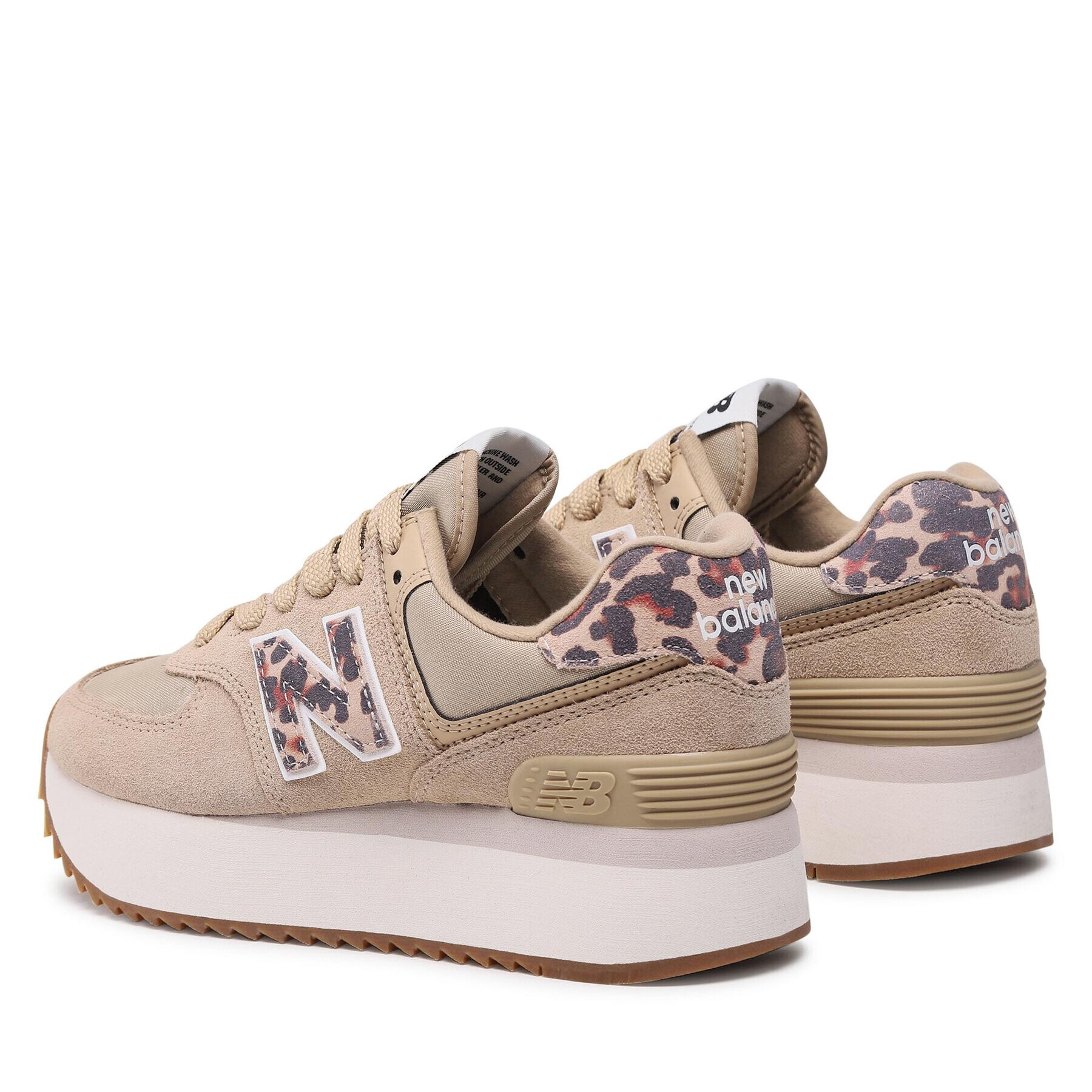 New Balance Sneakers WL574ZDC Bej - Pled.ro