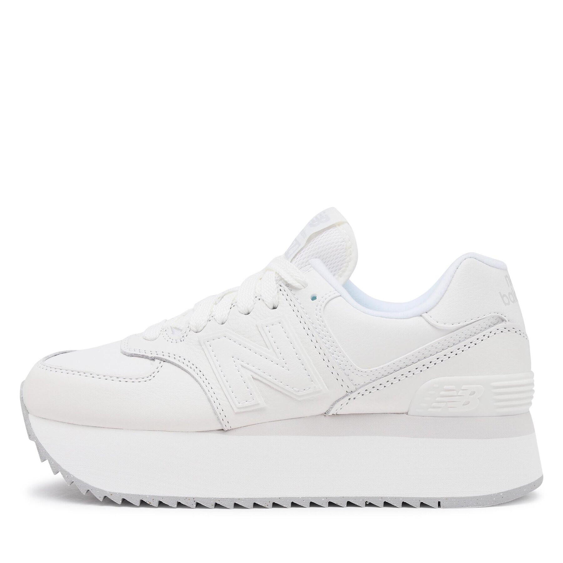 New Balance Sneakers WL574ZFW Alb - Pled.ro