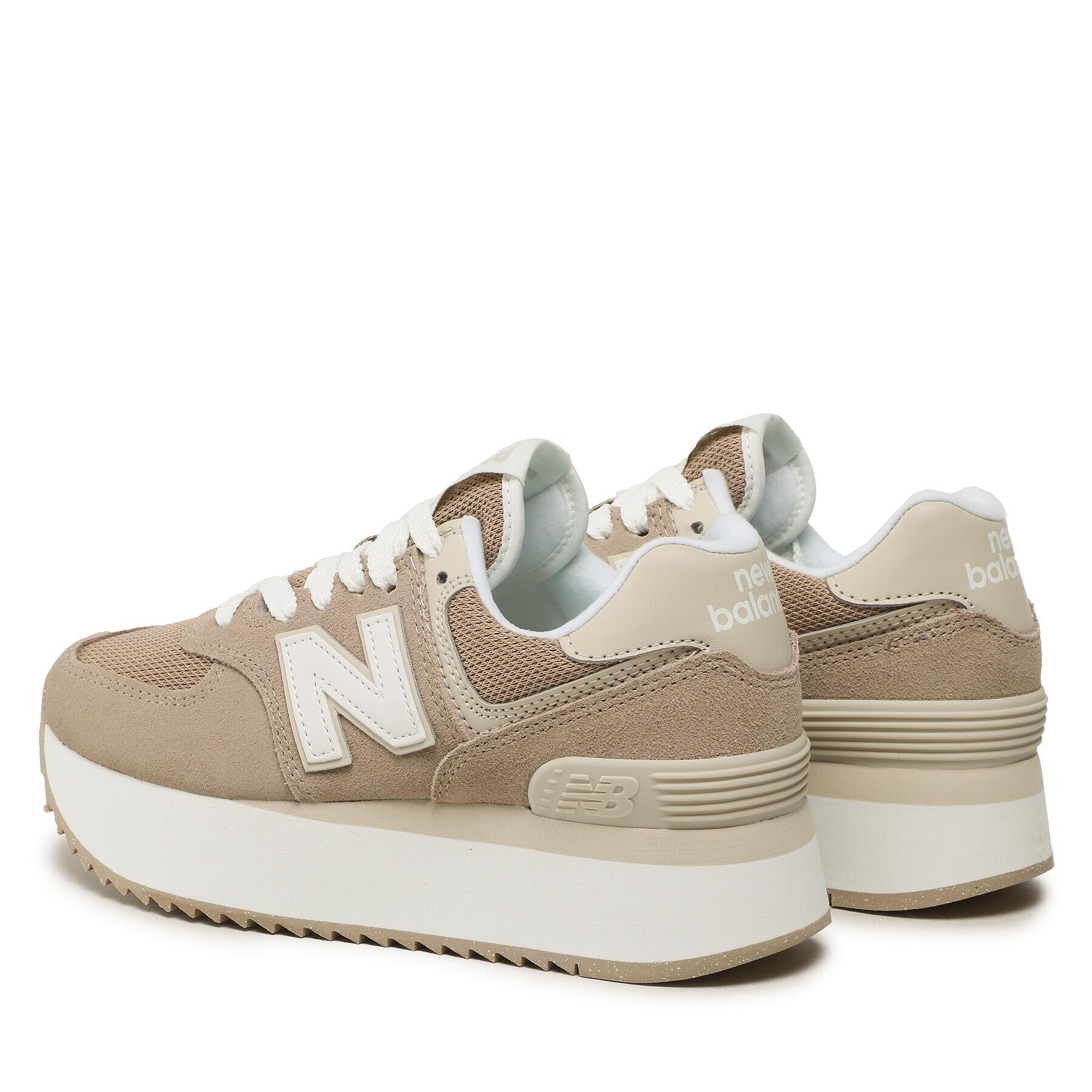 New Balance Sneakers WL574ZSM Maro - Pled.ro