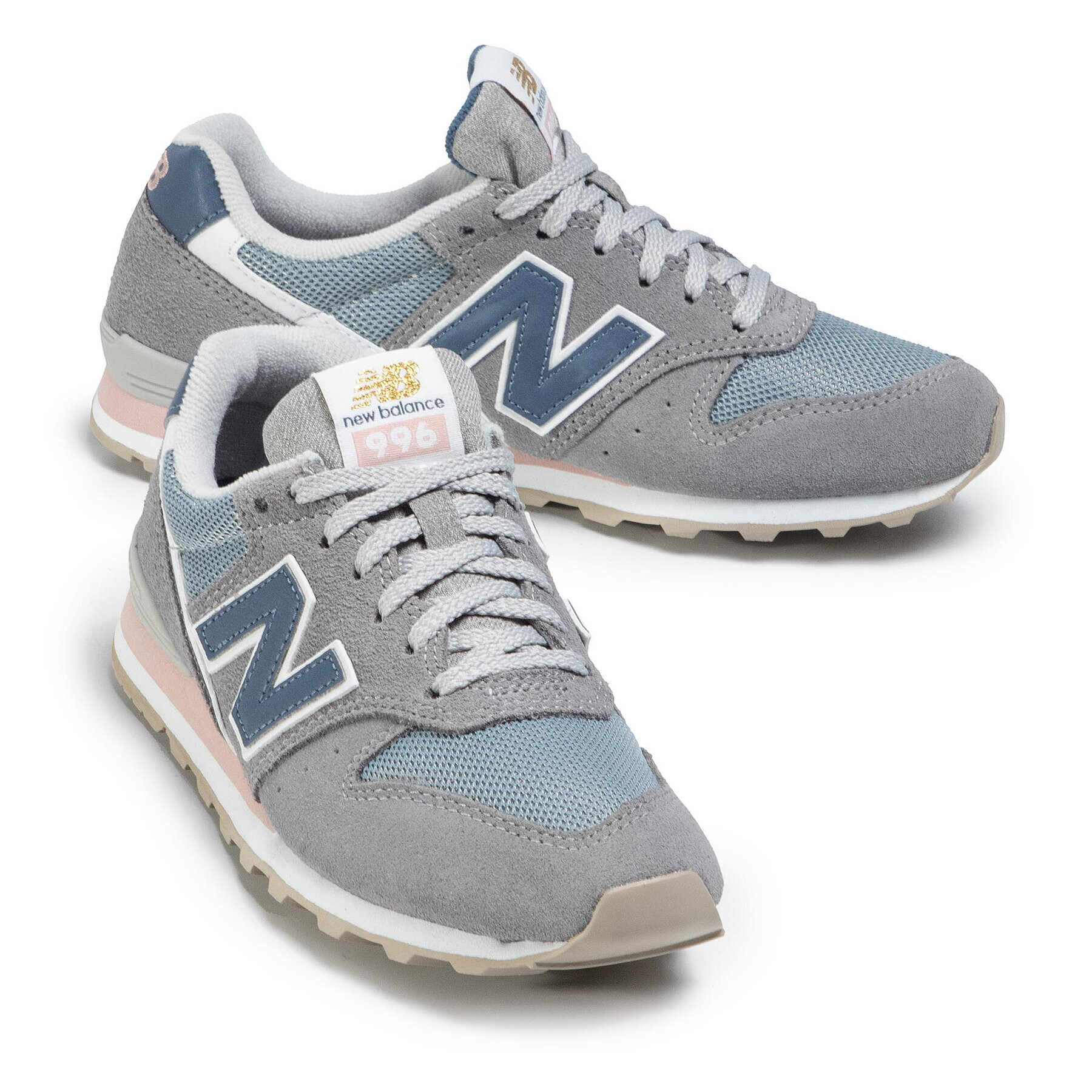 New Balance Sneakers WL996WS Gri - Pled.ro