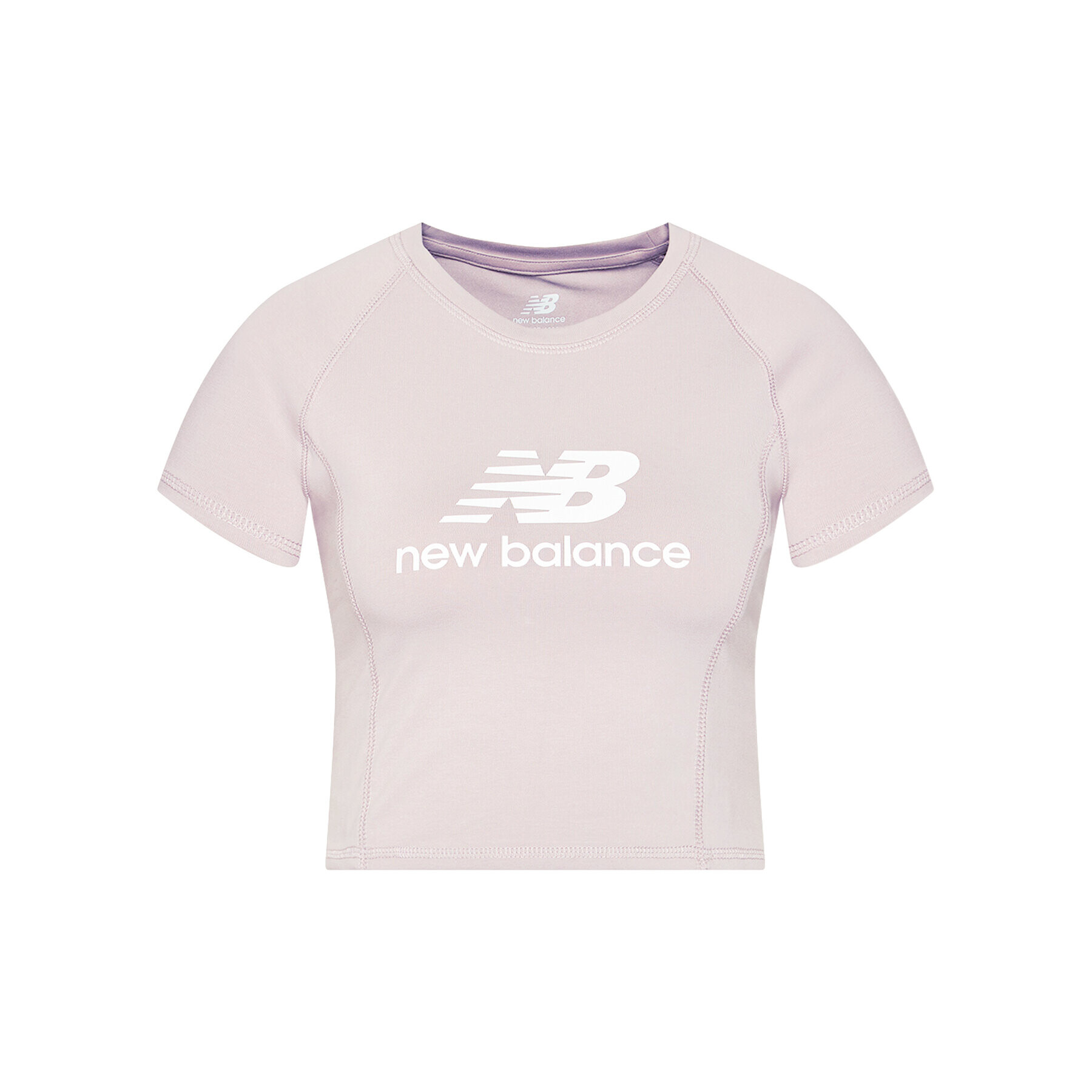 New Balance Tricou Athletics Podium WT03503 Roz Fitted Fit - Pled.ro