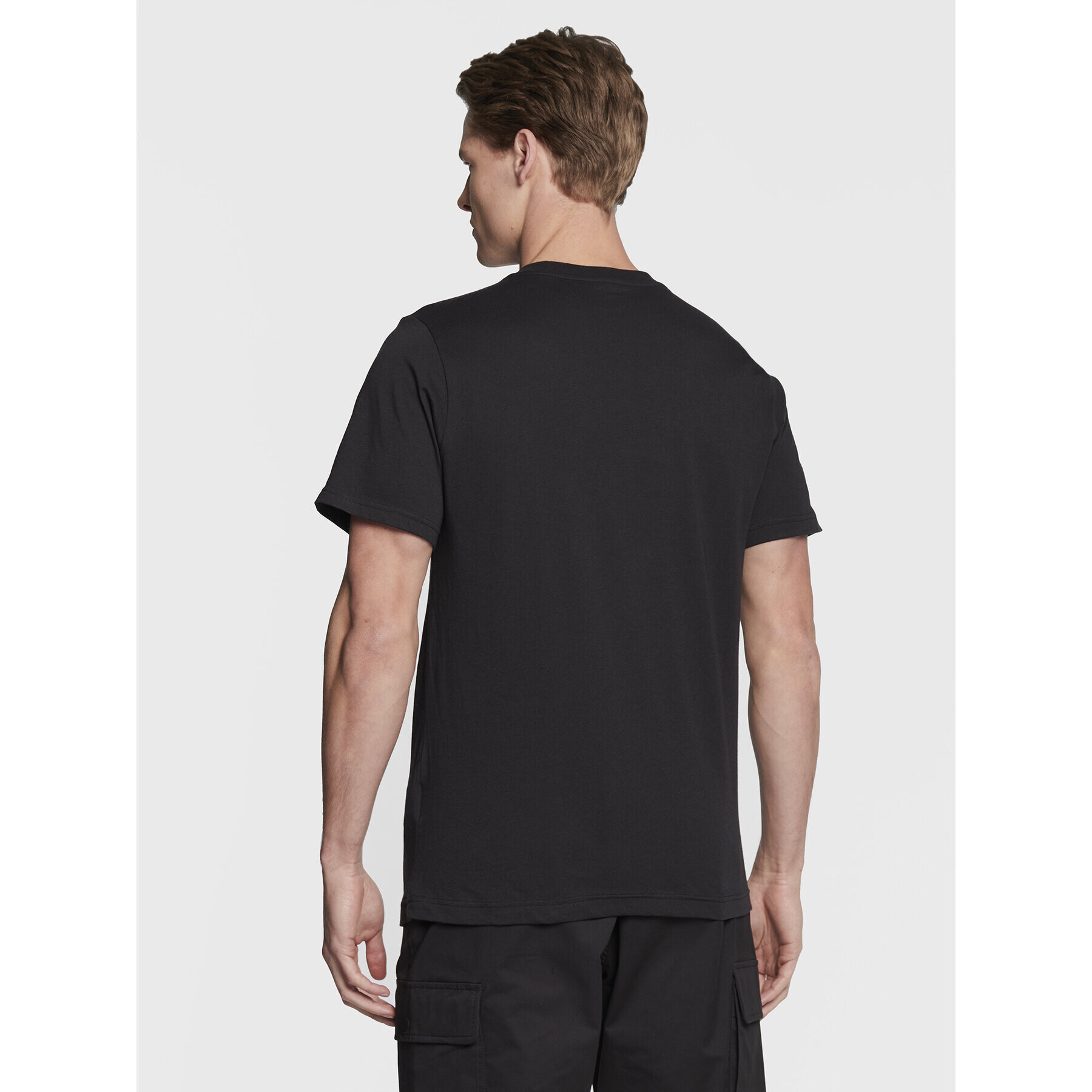 New Balance Tricou Classic Core Logo MT03905 Negru Athletic Fit - Pled.ro