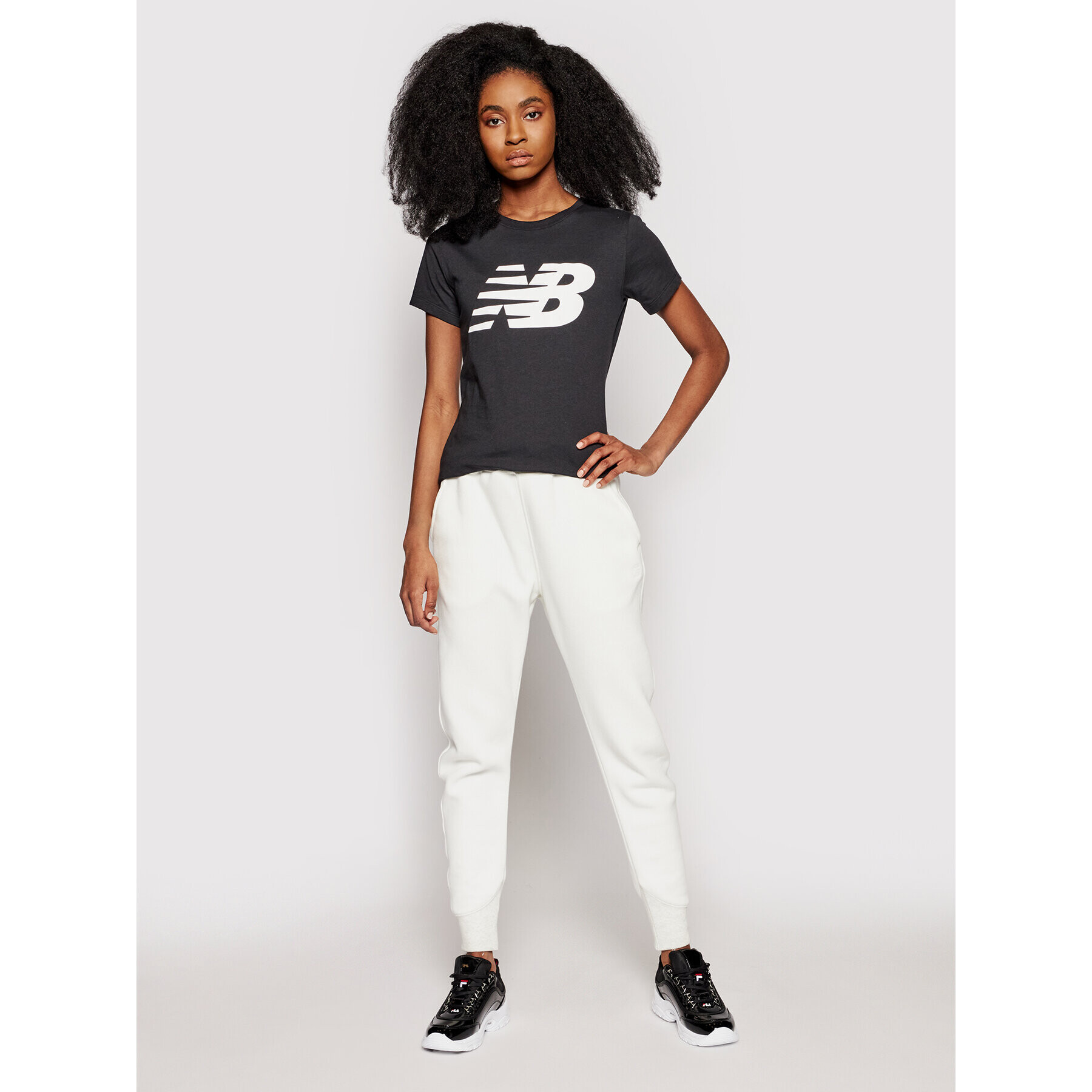 New Balance Tricou Classic Flying Nb Graphic Tee WT03816 Gri Athletic Fit - Pled.ro