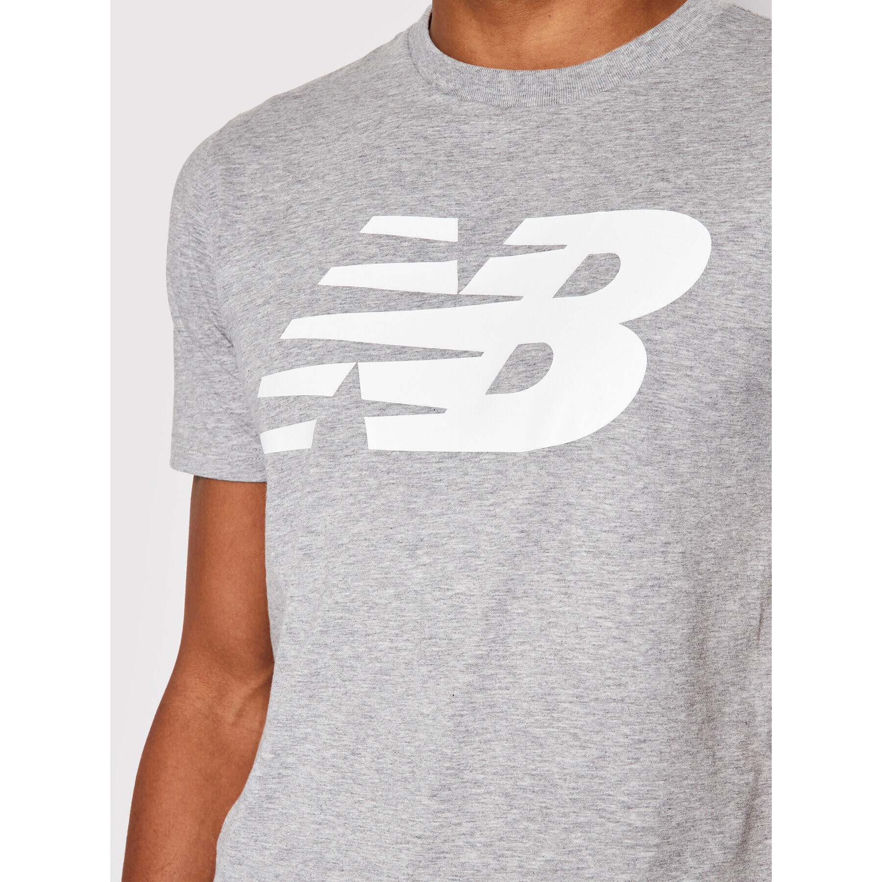 New Balance Tricou Classic New MT03919 Gri Regular Fit - Pled.ro