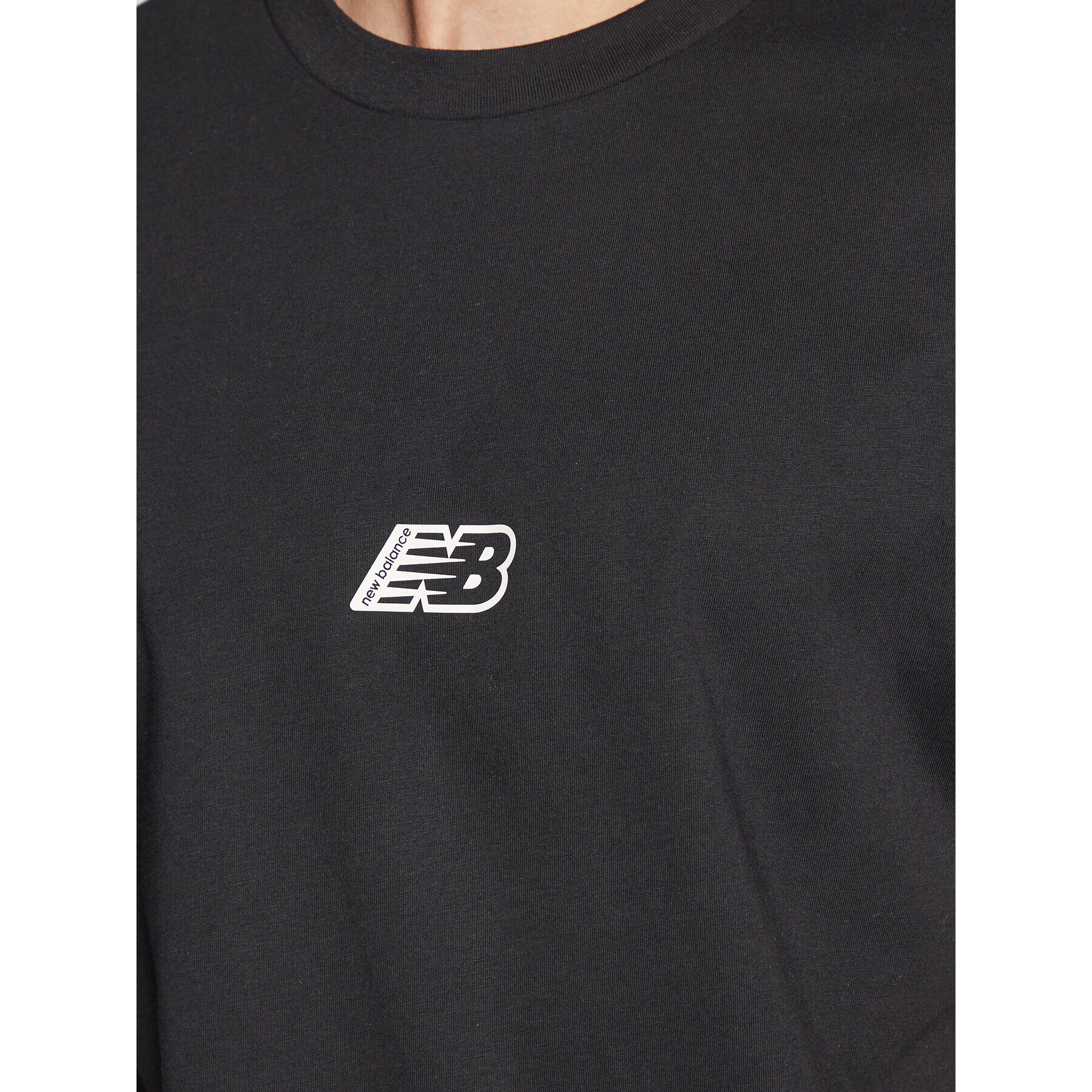 New Balance Tricou Essentials Graphic MT23514 Negru Relaxed Fit - Pled.ro