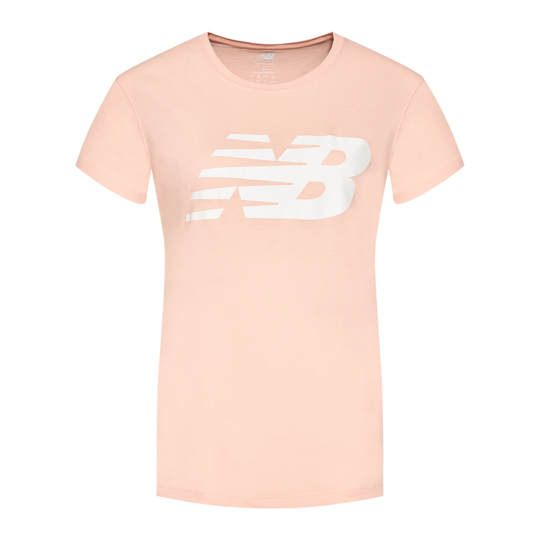 New Balance Tricou Fly WT01852 Portocaliu Athletic Fit - Pled.ro