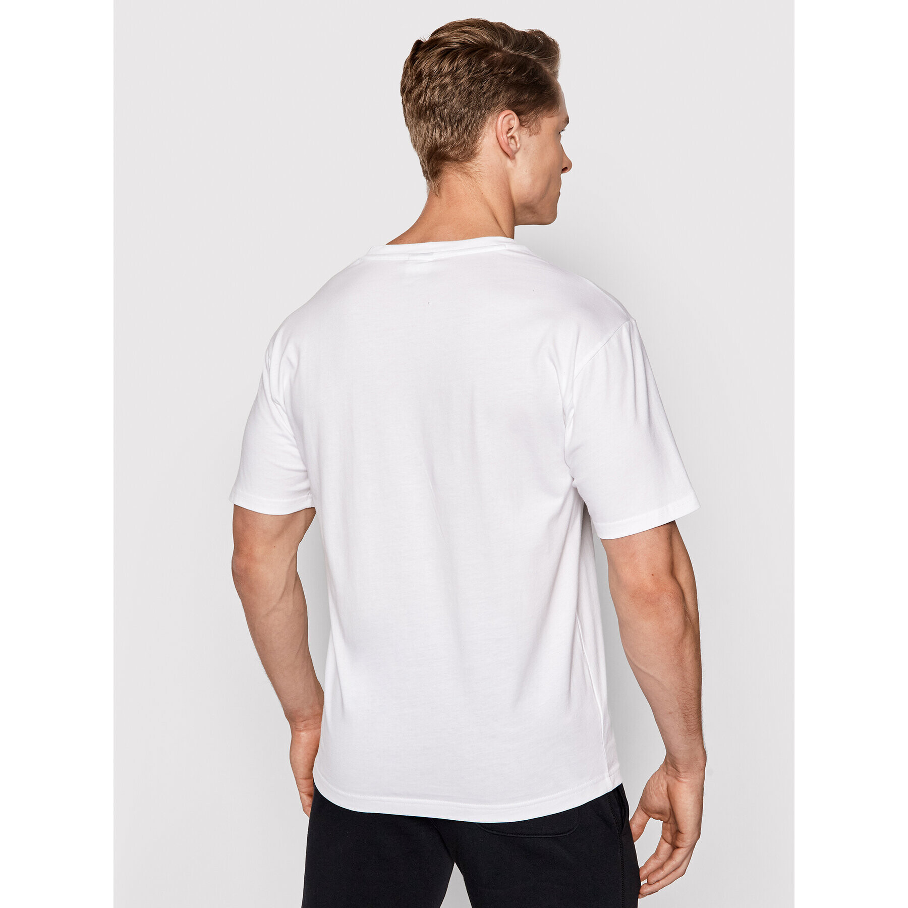 New Balance Tricou MT01510 Alb Relaxed Fit - Pled.ro