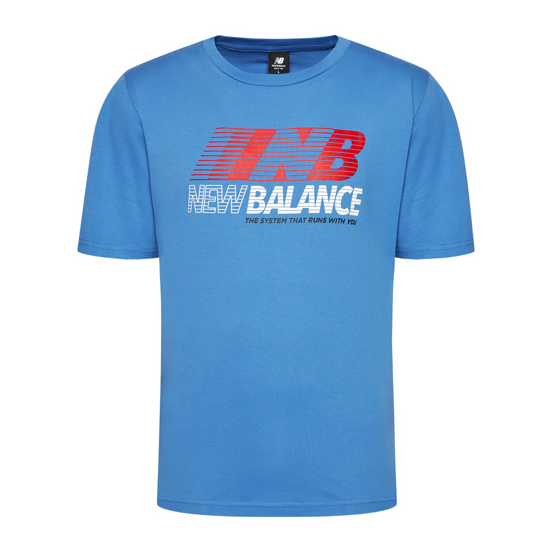 New Balance Tricou MT03513 Bleumarin Relaxed Fit - Pled.ro