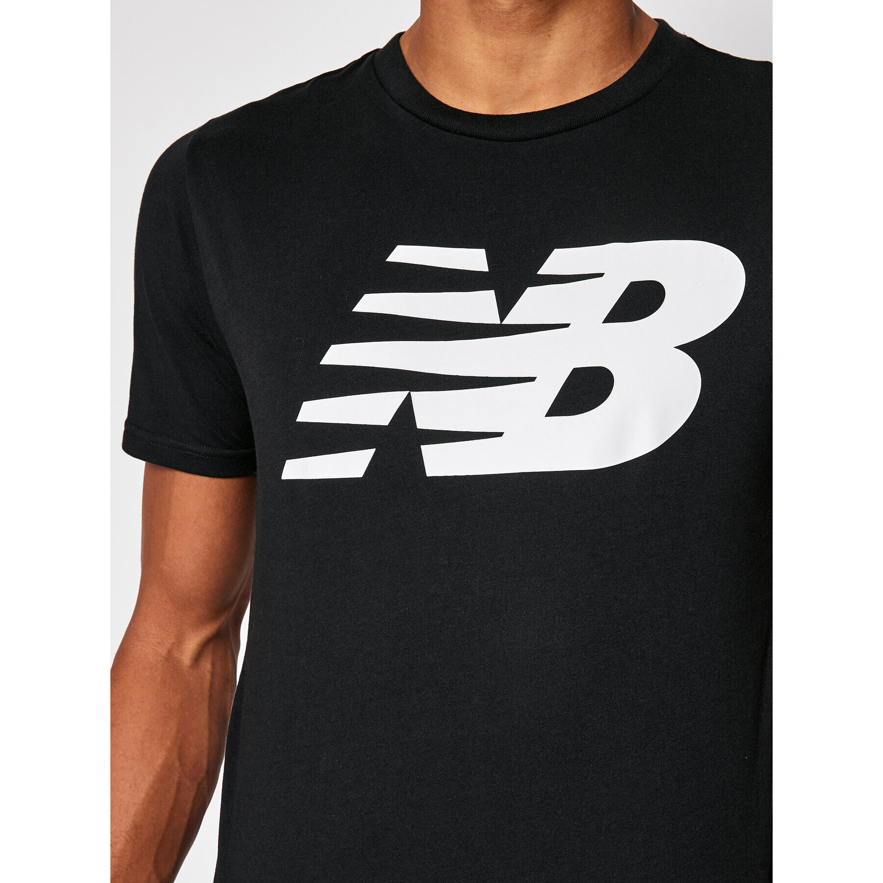 New Balance Tricou MT03919 Negru Regular Fit - Pled.ro