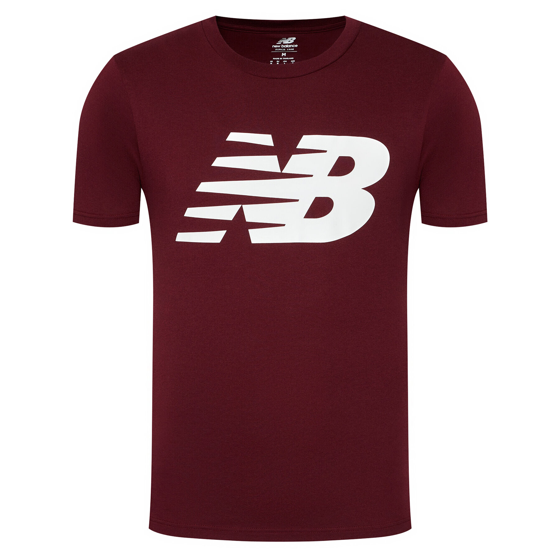 New Balance Tricou MT03919 Vișiniu Regular Fit - Pled.ro