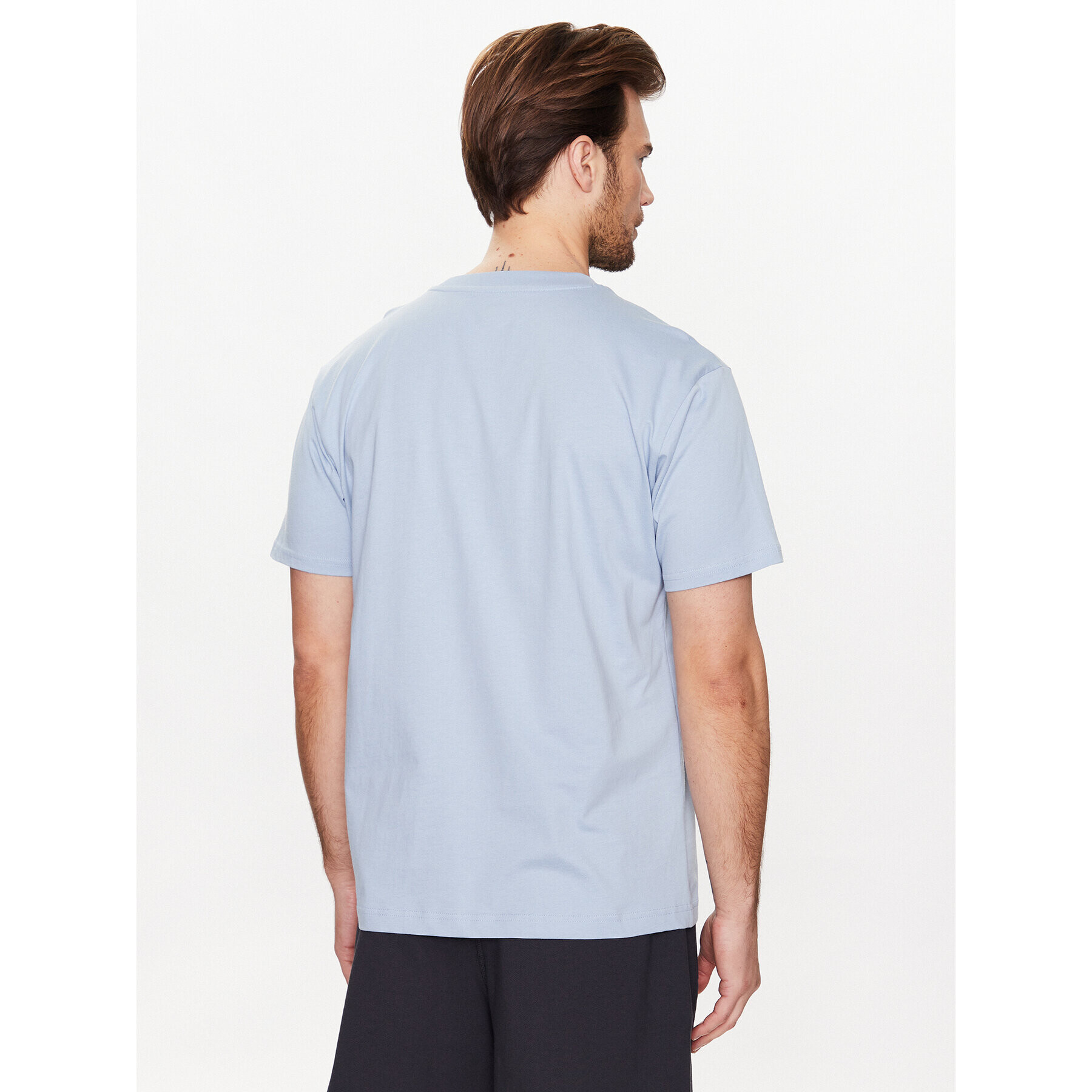 New Balance Tricou MT31541 Albastru Relaxed Fit - Pled.ro