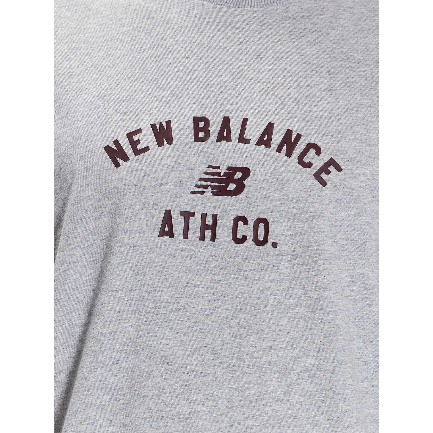 New Balance Tricou MT31907 Gri Regular Fit - Pled.ro