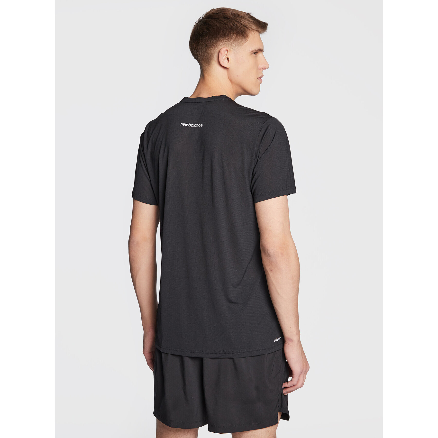 New Balance Tricou tehnic Accelerate MT23222 Negru Athletic Fit - Pled.ro