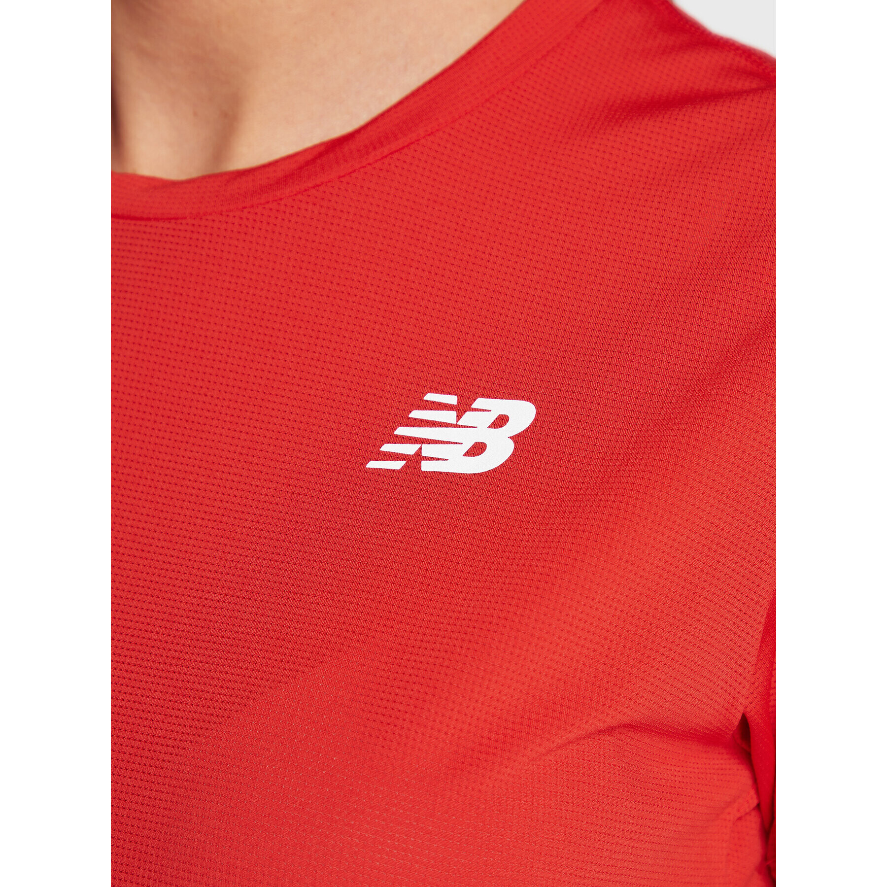 New Balance Tricou tehnic Accelerate WT23222 Roșu Athletic Fit - Pled.ro