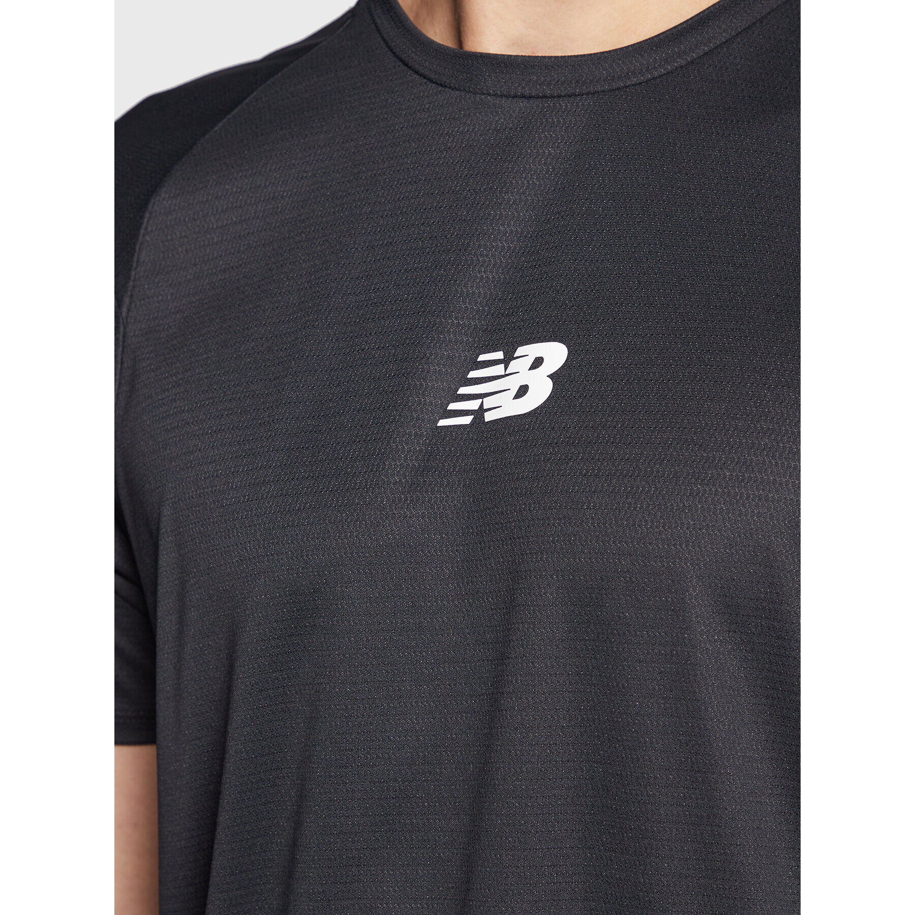 New Balance Tricou tehnic Impact Run MT23277 Negru Athletic Fit - Pled.ro