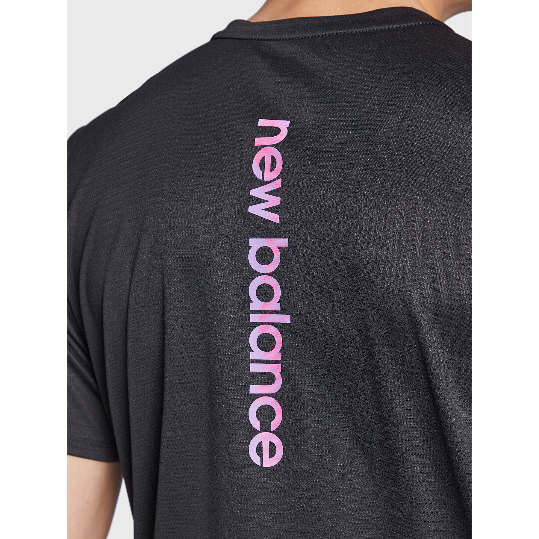 New Balance Tricou tehnic Impact Run MT23277 Negru Athletic Fit - Pled.ro