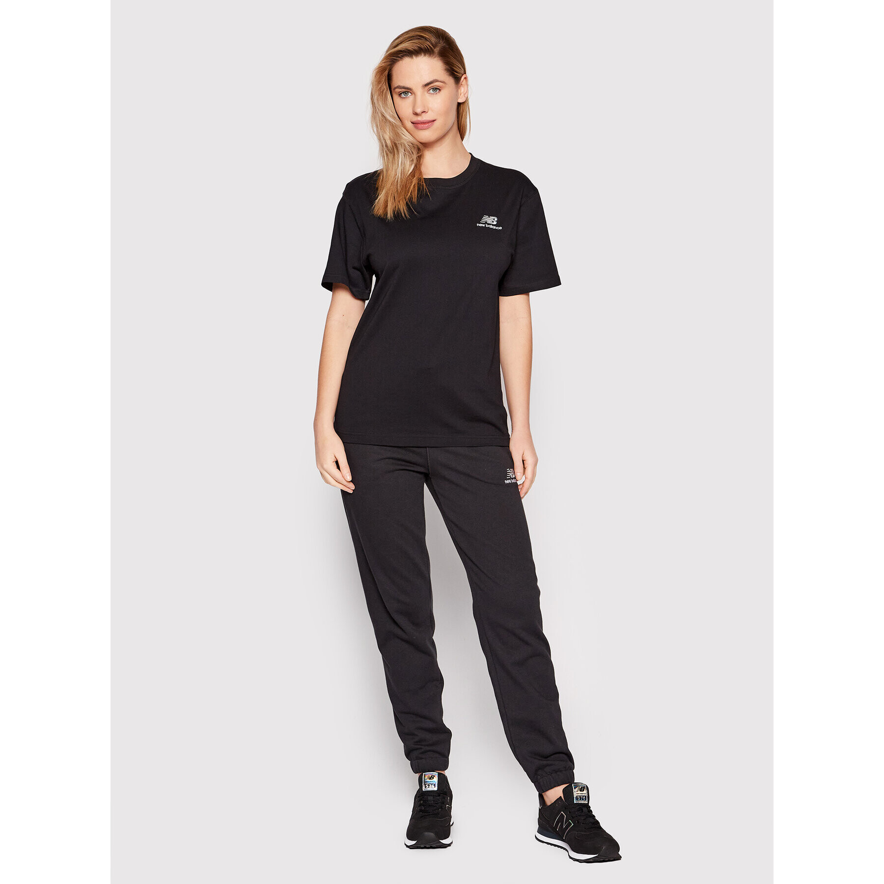 New Balance Tricou Unisex UT21503 Negru Relaxed Fit - Pled.ro