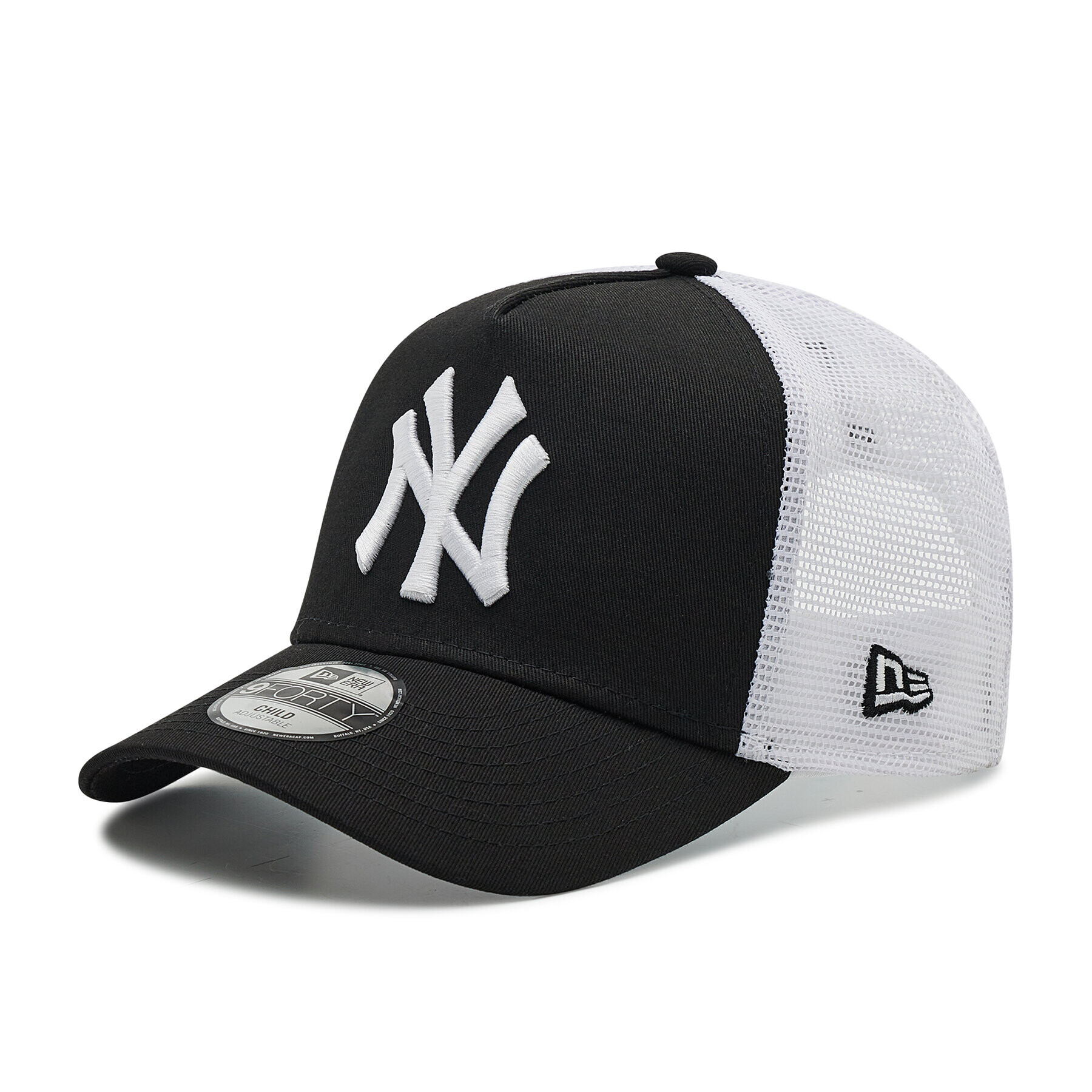 New Era Șapcă New York Yankees Kids A-Frame 12745566 Negru - Pled.ro