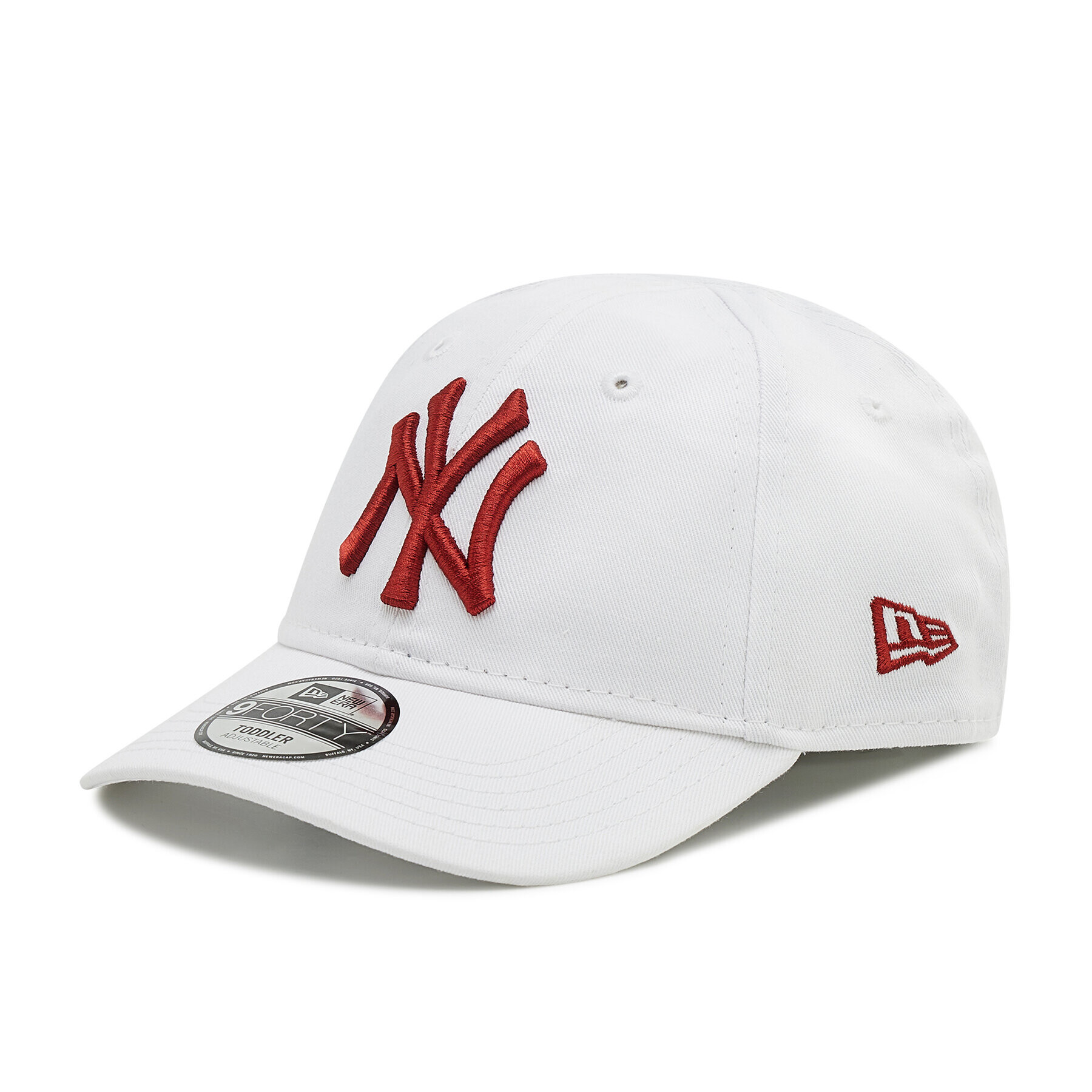 New Era Șapcă New York Yankees League Essential 60222500 Alb - Pled.ro