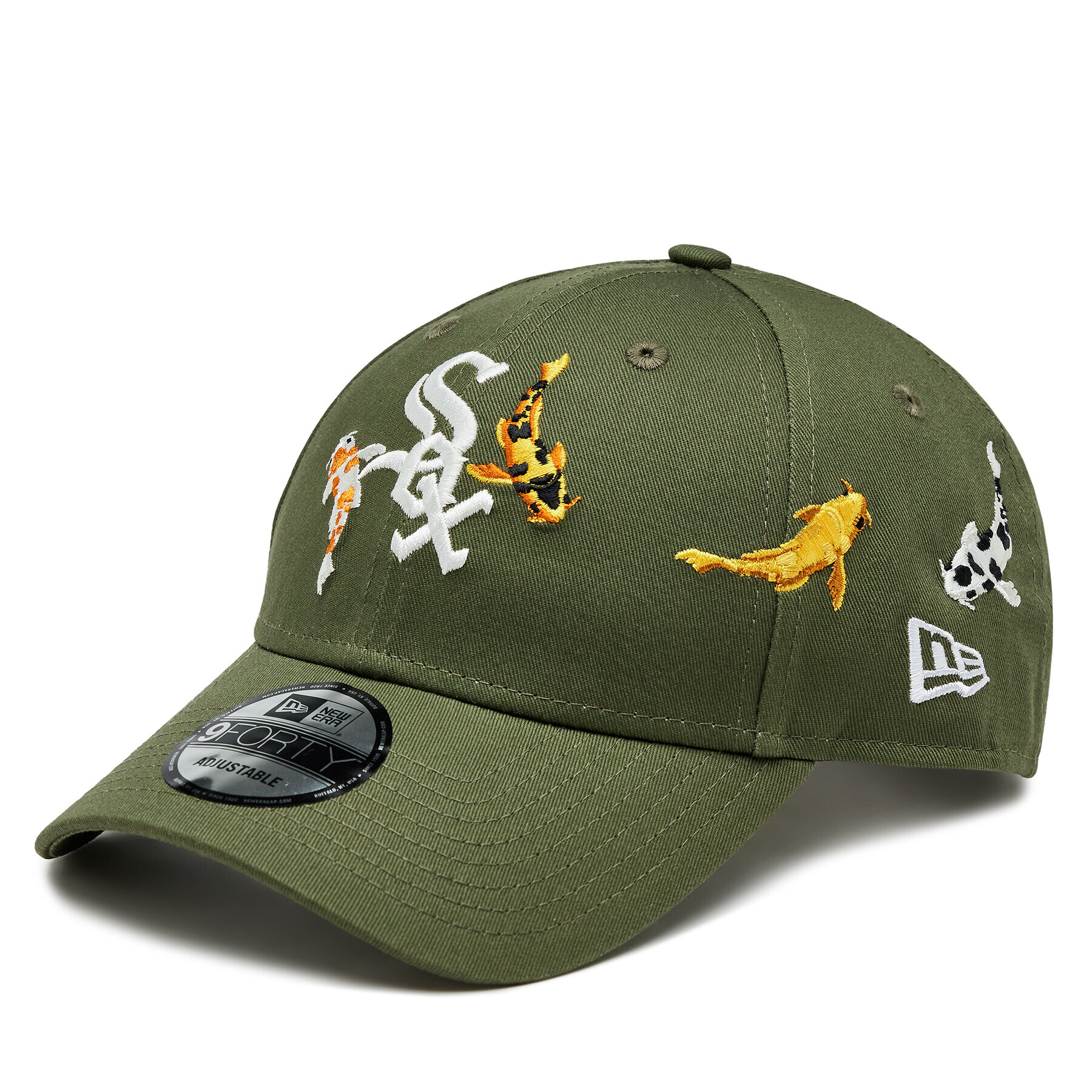 New Era Căciulă Koi Fish 940 White Sox 60364488 Kaki - Pled.ro