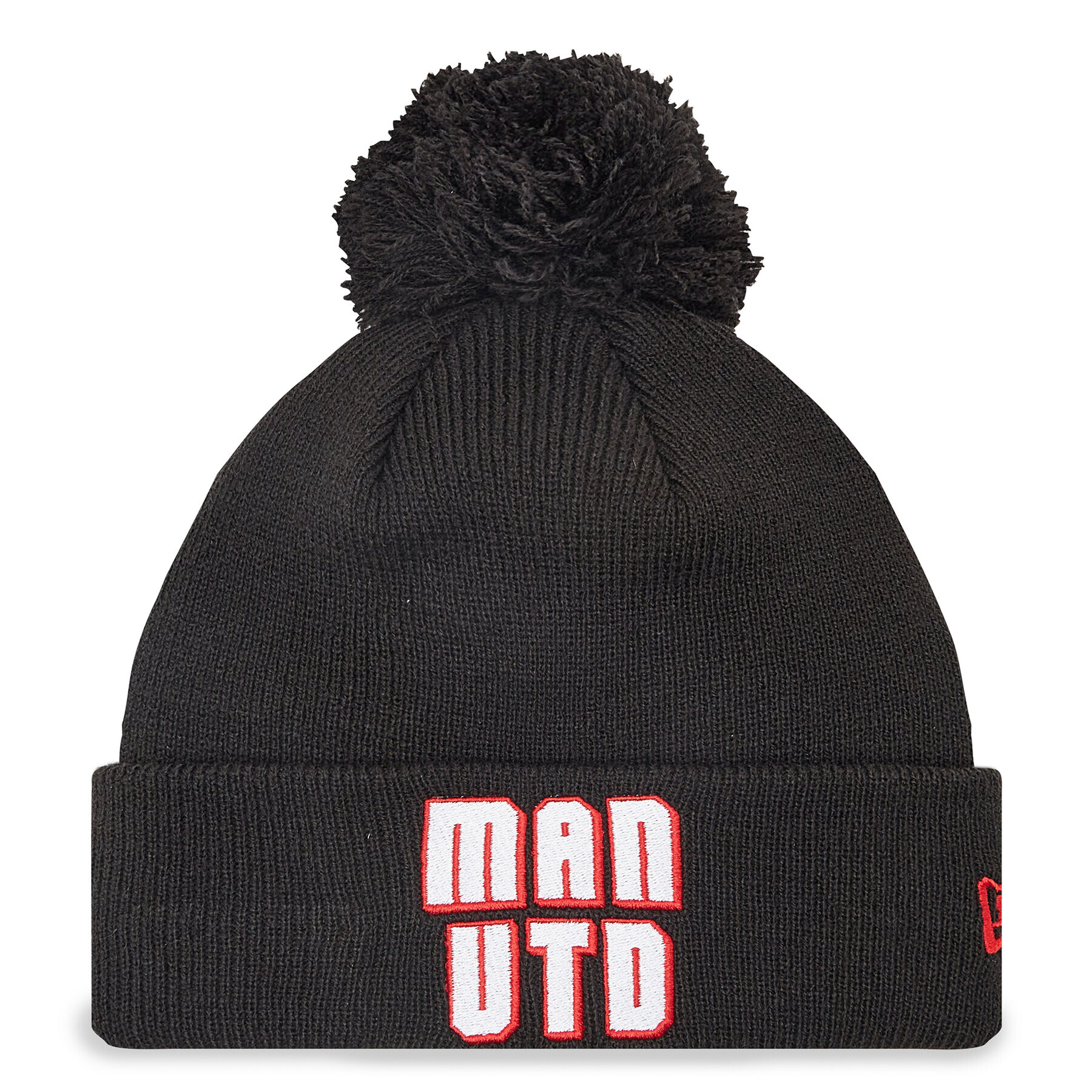 New Era Căciulă Manchester United FC Wordmark Bobble 60284475 Negru - Pled.ro