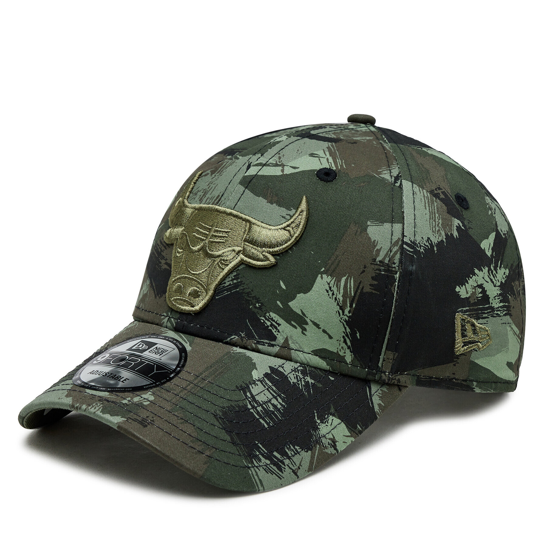 New Era Căciulă Painted Aop 940 Bulls 60364494 Kaki - Pled.ro