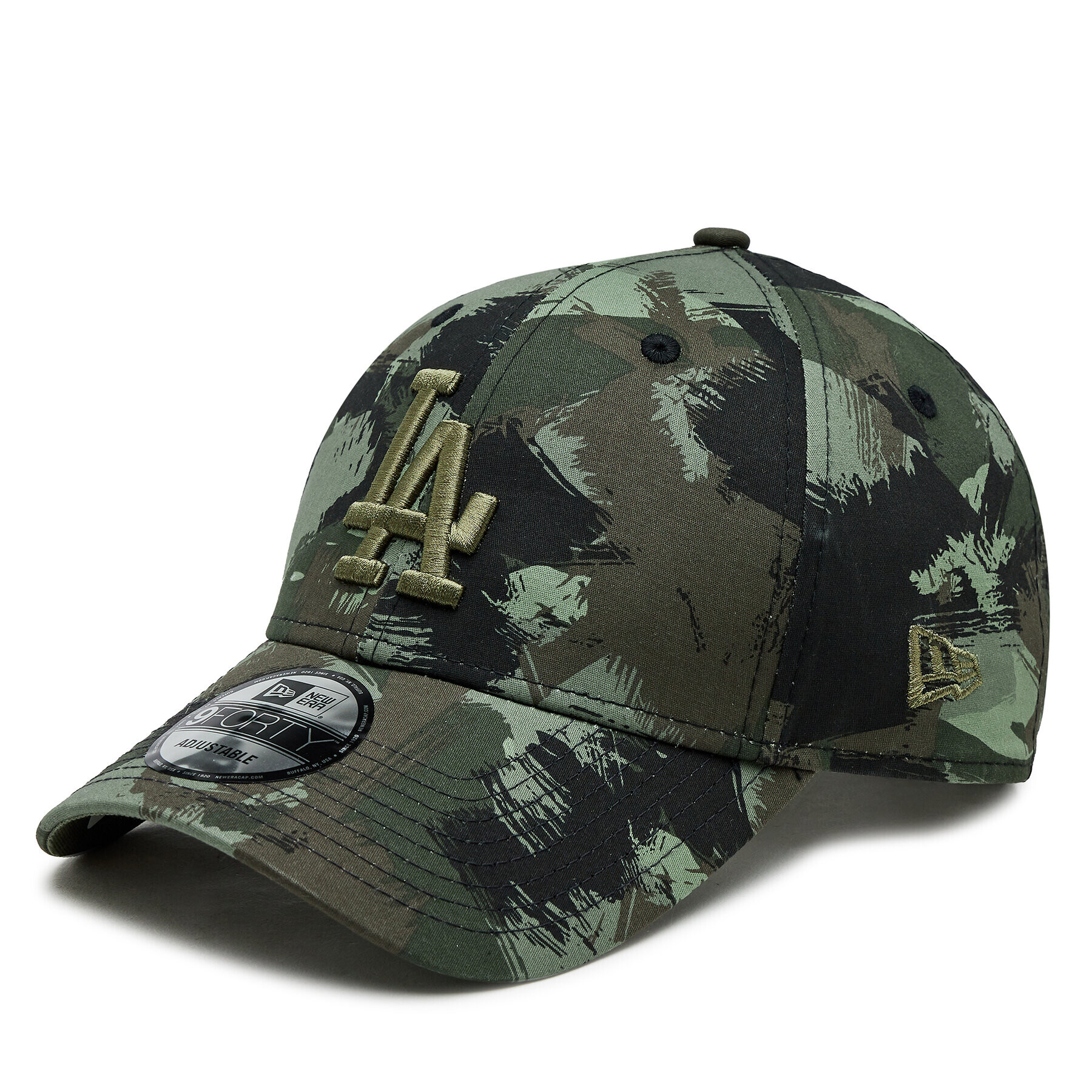 New Era Căciulă Painted Aop 940 La Dodgers 60364492 Verde - Pled.ro