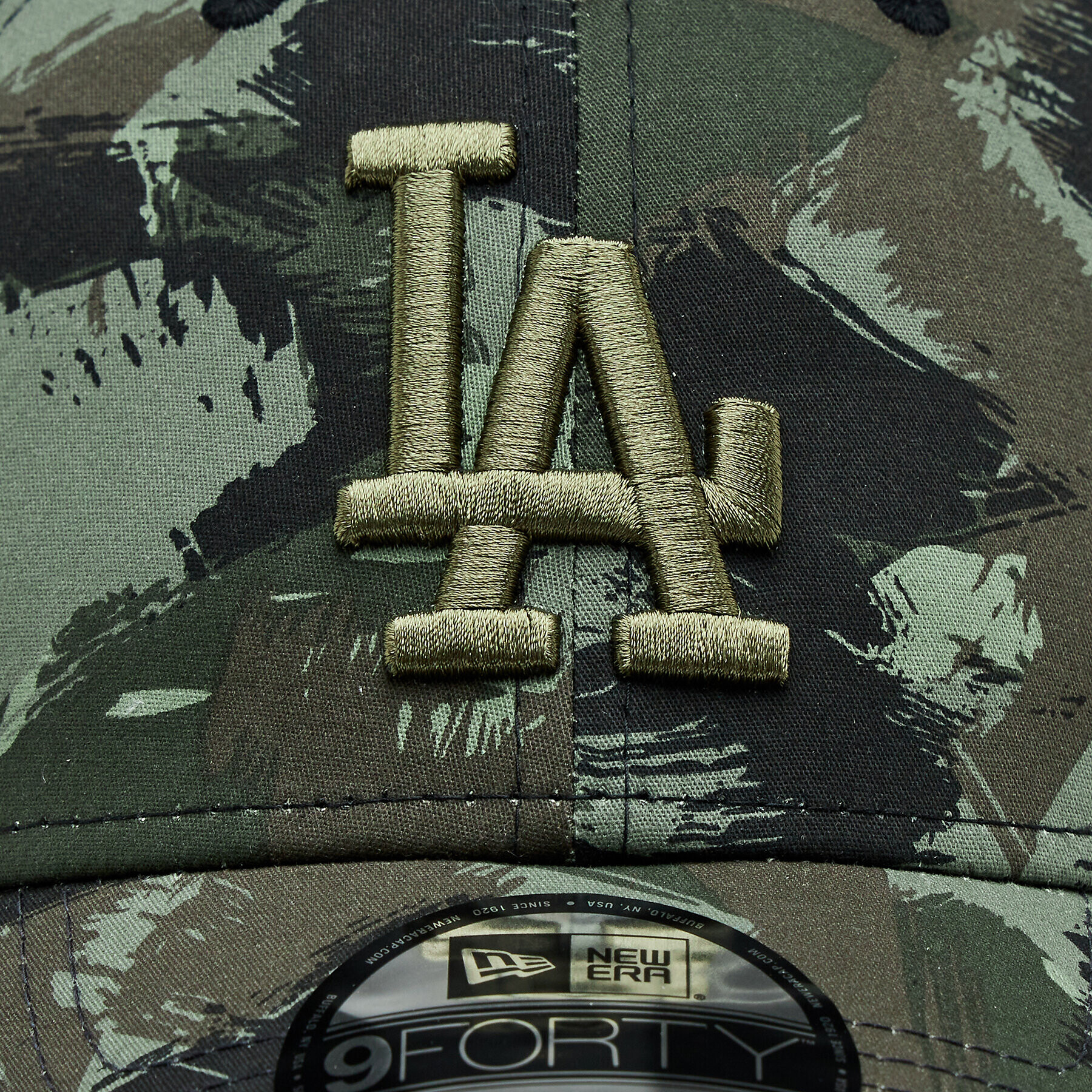 New Era Căciulă Painted Aop 940 La Dodgers 60364492 Verde - Pled.ro