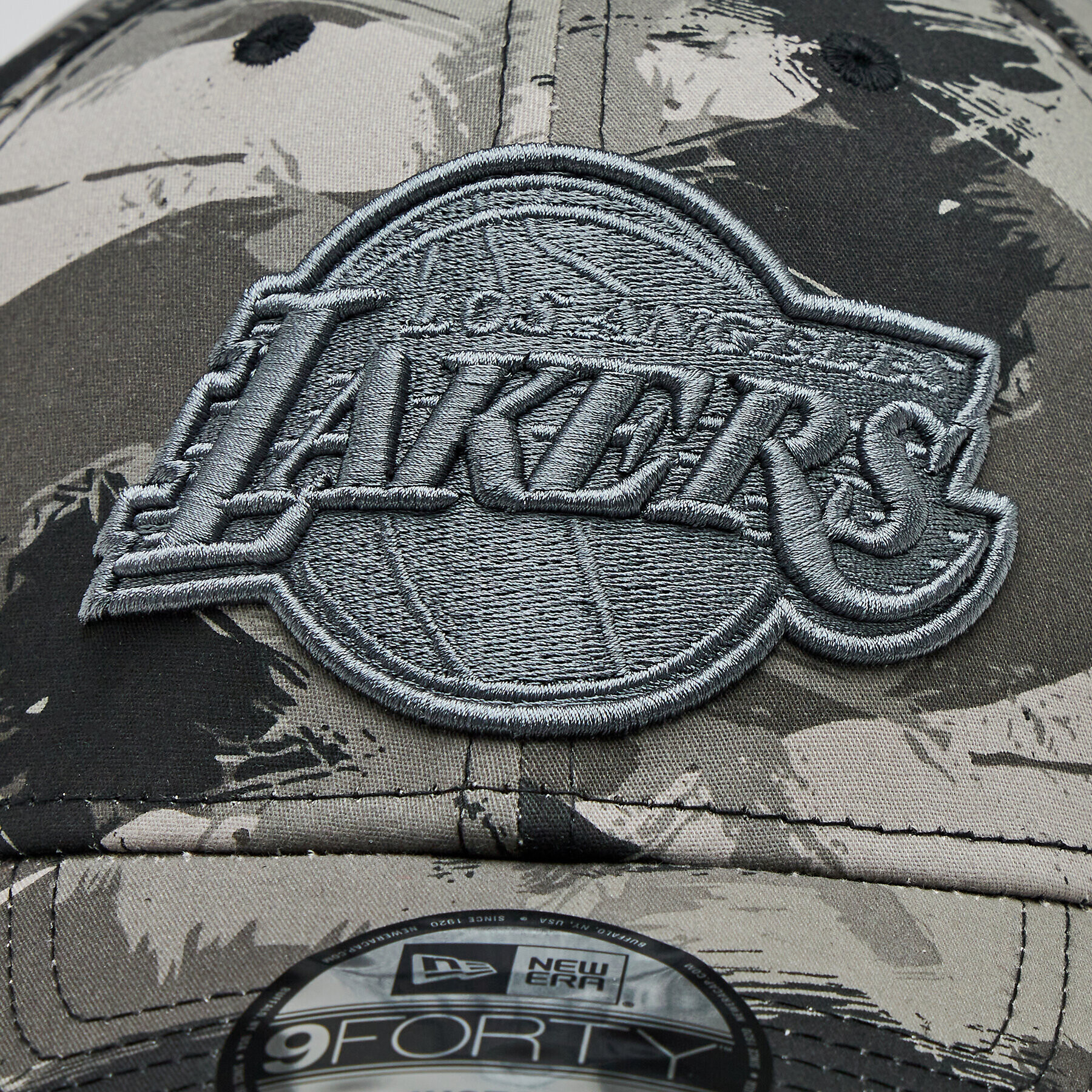 New Era Căciulă Painted Aop 940 Lakers 60364483 Gri - Pled.ro