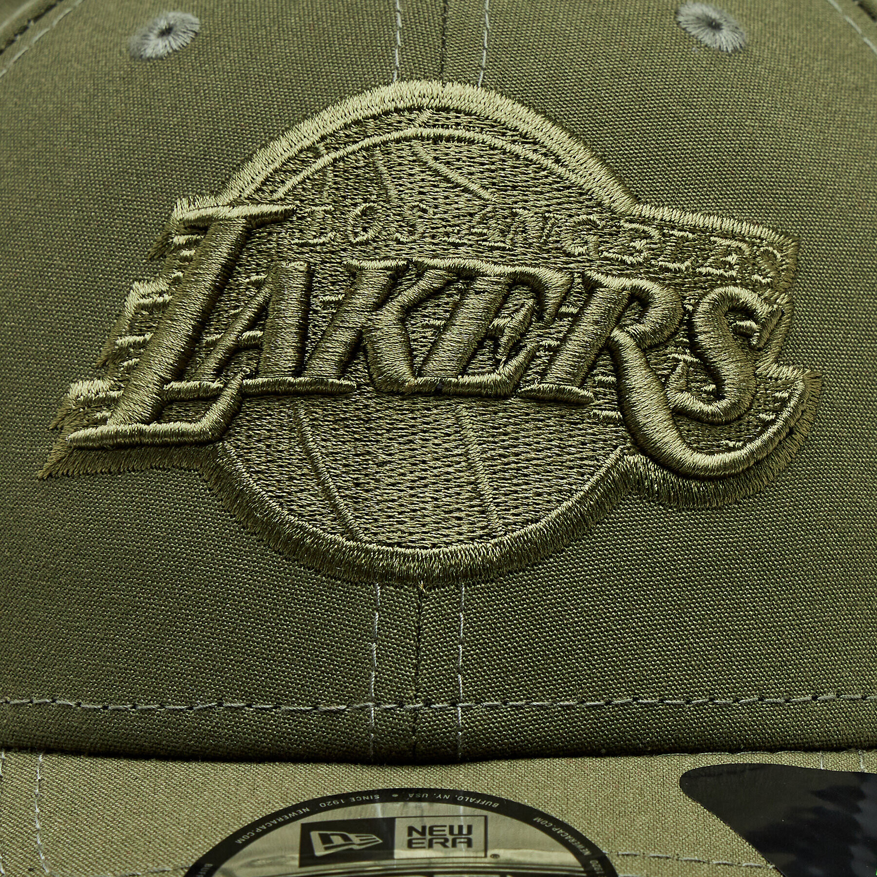 New Era Căciulă Repreve 940 Lakers 60364406 Kaki - Pled.ro