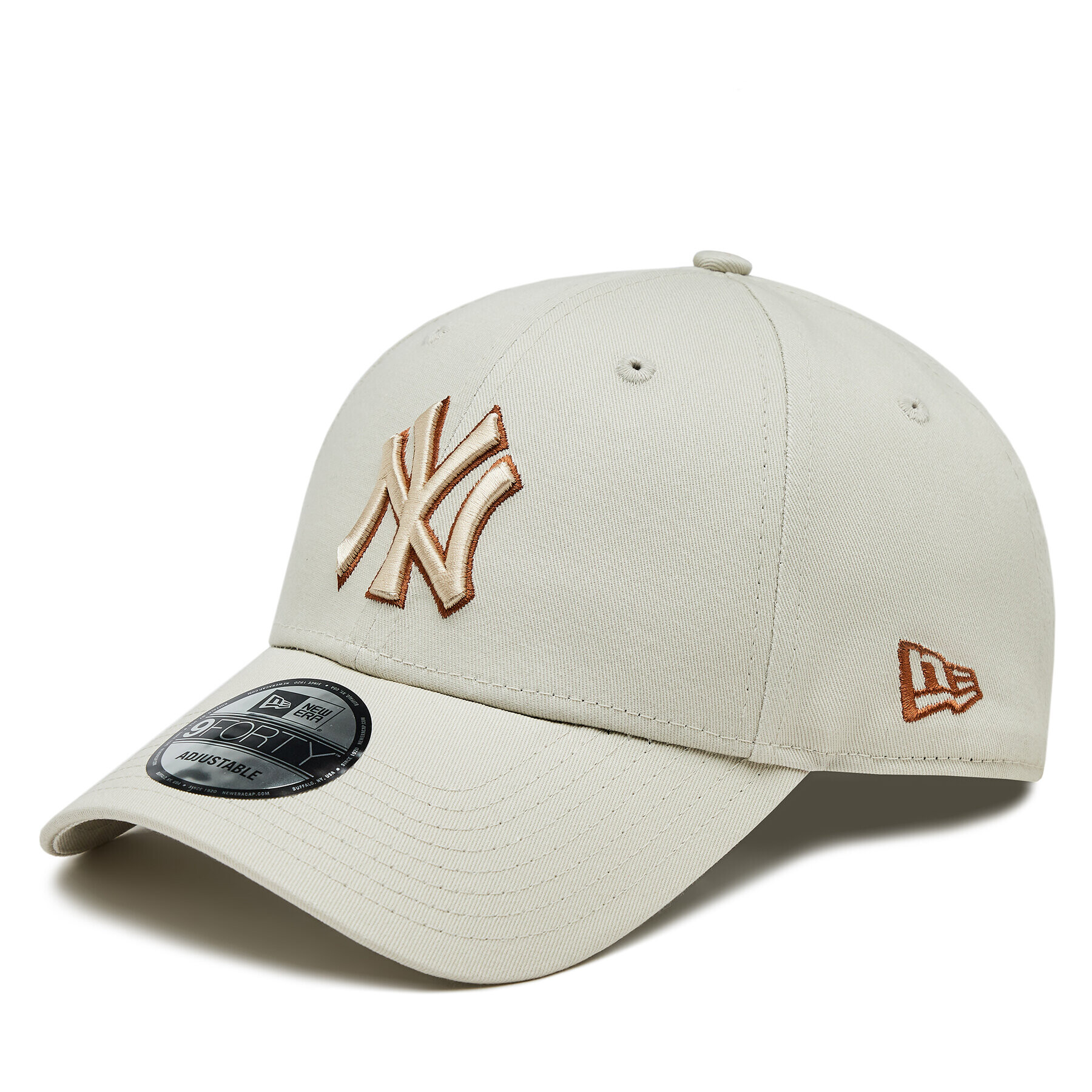 New Era Căciulă Team Outline 940 Nyy 60364402 Bej - Pled.ro