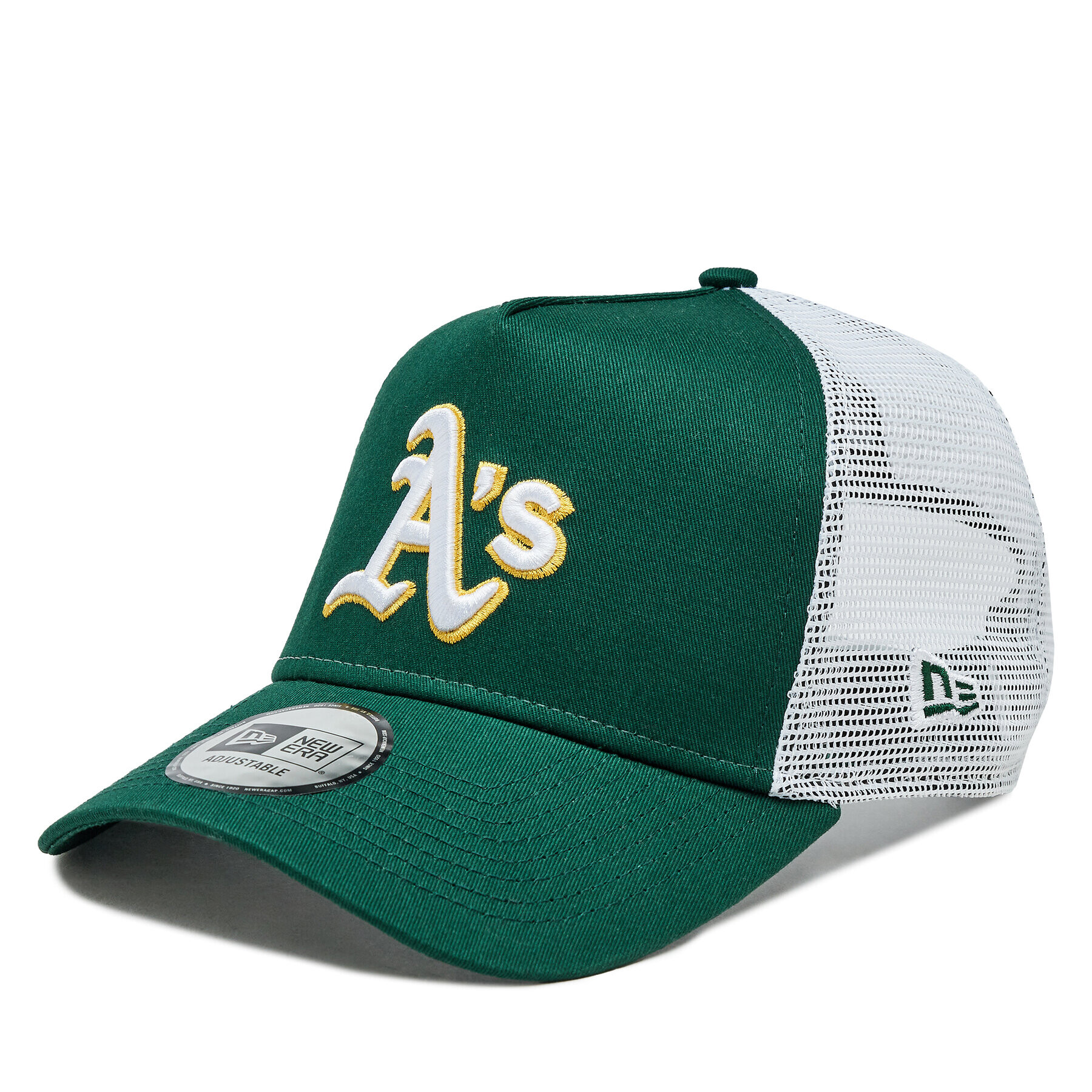 New Era Căciulă Team Script Trucker Athletics 60364234 Verde - Pled.ro