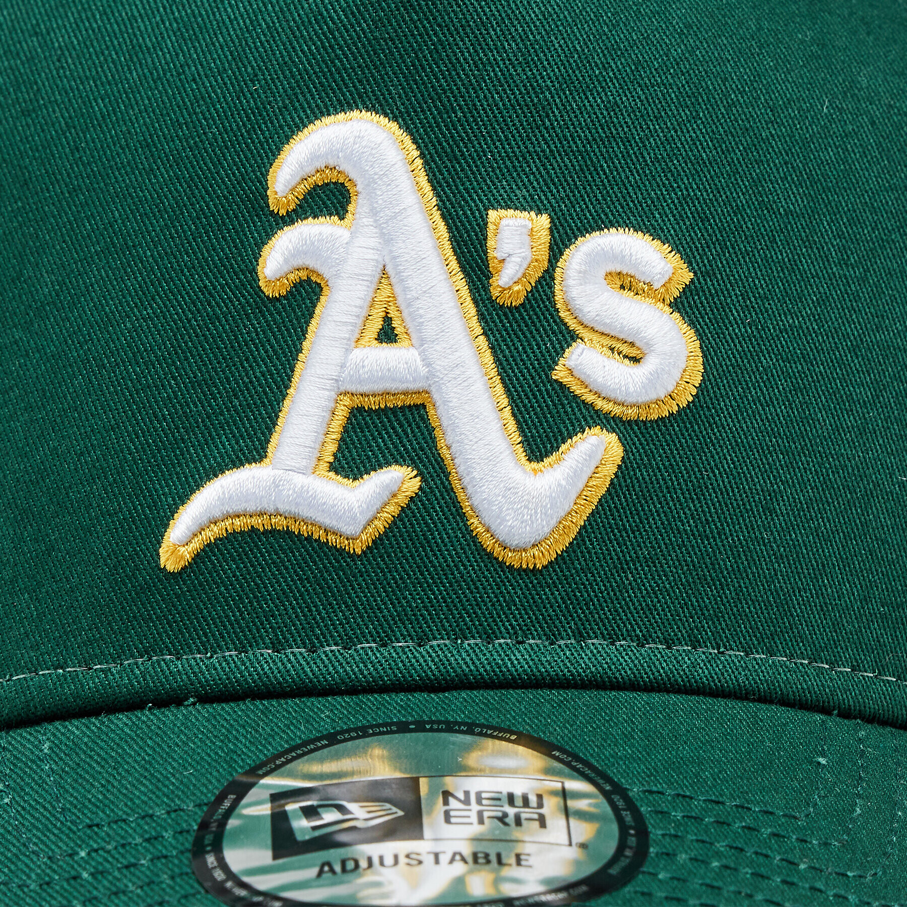 New Era Căciulă Team Script Trucker Athletics 60364234 Verde - Pled.ro