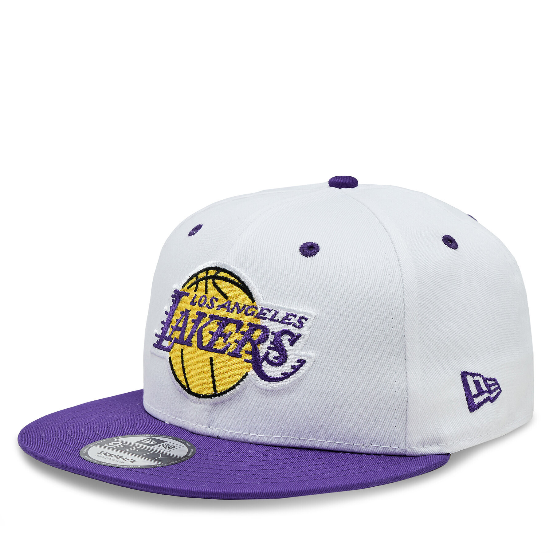 New Era Căciulă White Crown Patch 950 Lakers 60364274 Alb - Pled.ro