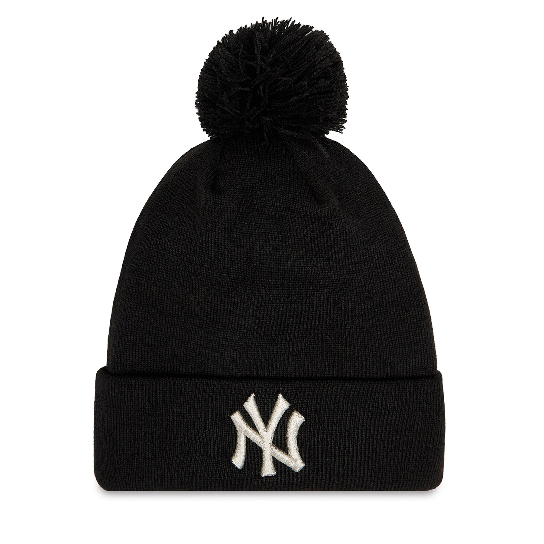 New Era Căciulă Wmns Metallic Pom Beanie Nyy 60364282 Negru - Pled.ro