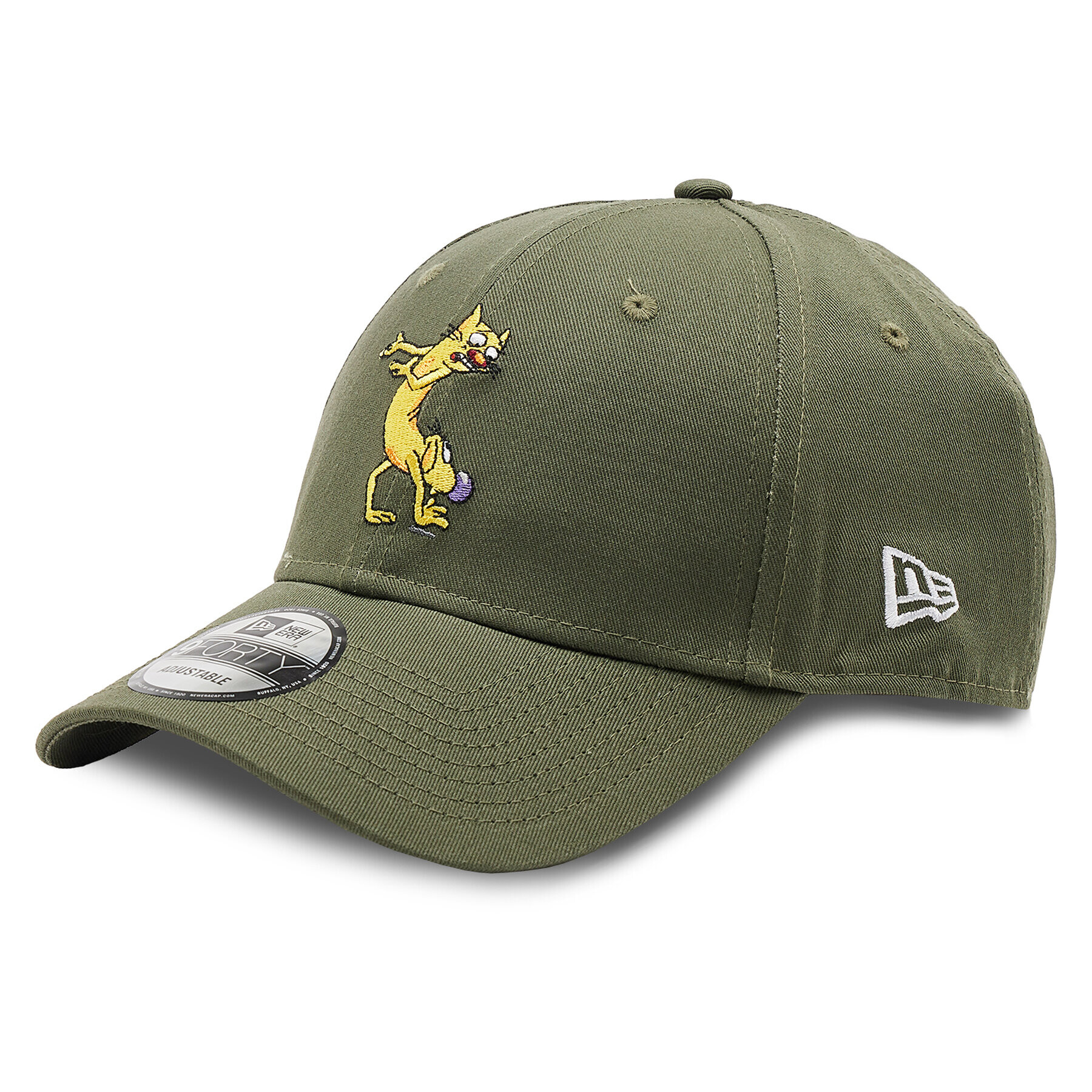 New Era Șapcă CatDog 9Forty 60285107 Verde - Pled.ro