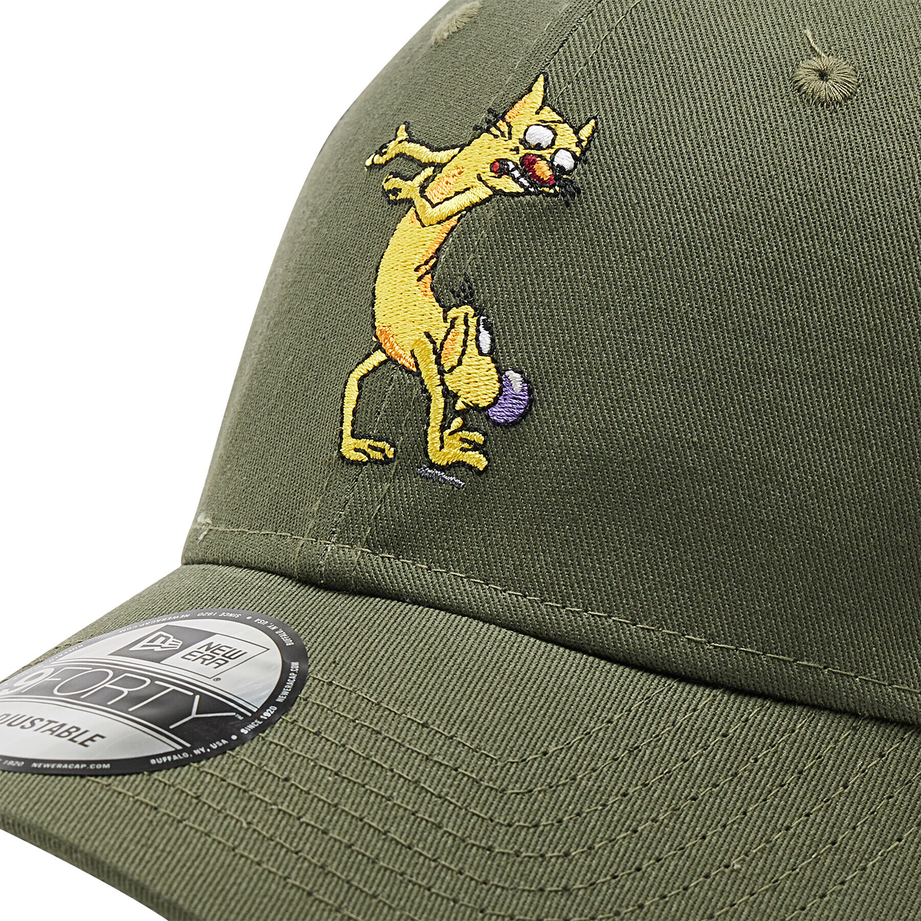 New Era Șapcă CatDog 9Forty 60285107 Verde - Pled.ro