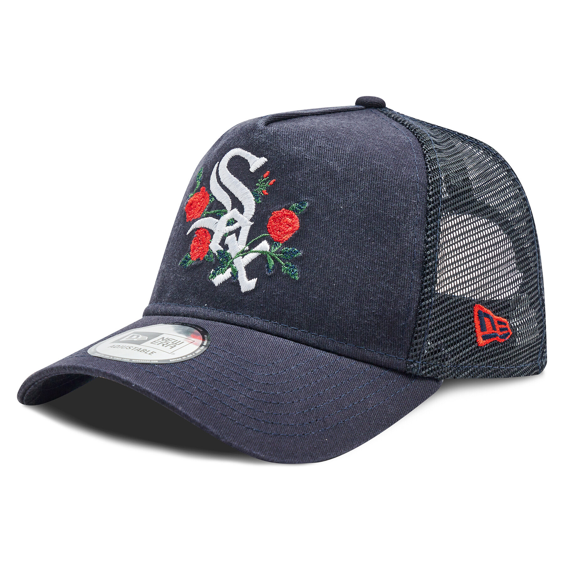 New Era Șapcă Flower Trucker Chiw 60298824 Bleumarin - Pled.ro