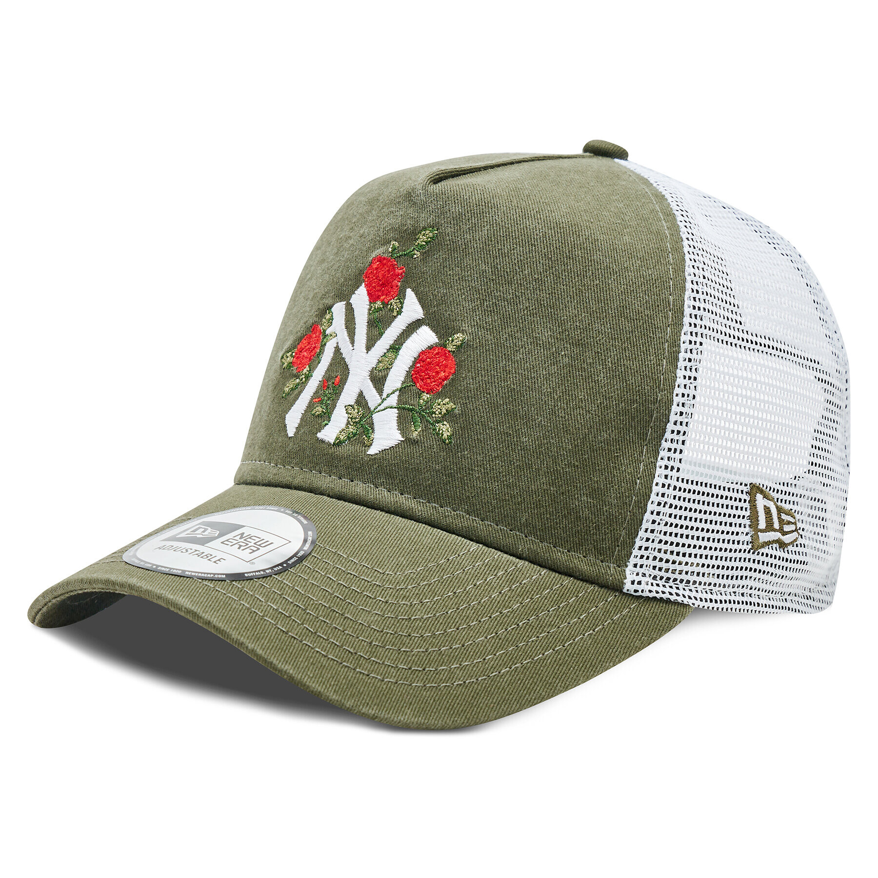 New Era Șapcă Flower Trucker Neyy 60298823 Verde - Pled.ro