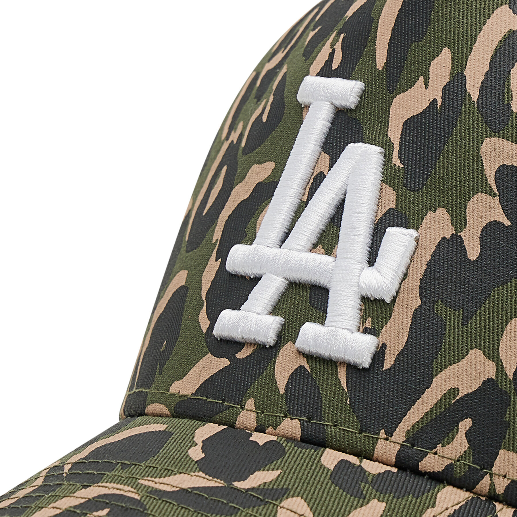 New Era Șapcă La Dodgers Leopard Print A-Frame Trucker 60222396 Verde - Pled.ro