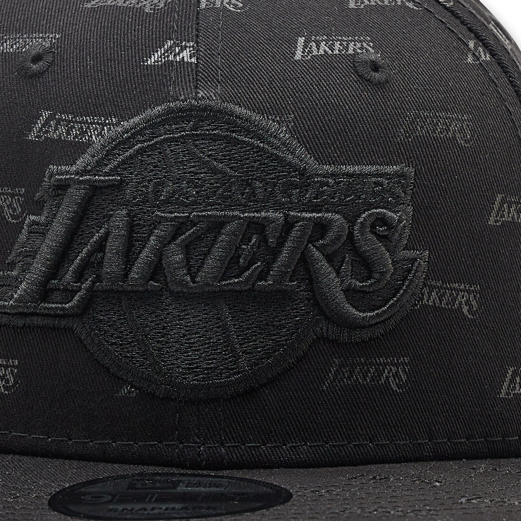 New Era Șapcă LA Lakers Monogram 60284959 Negru - Pled.ro