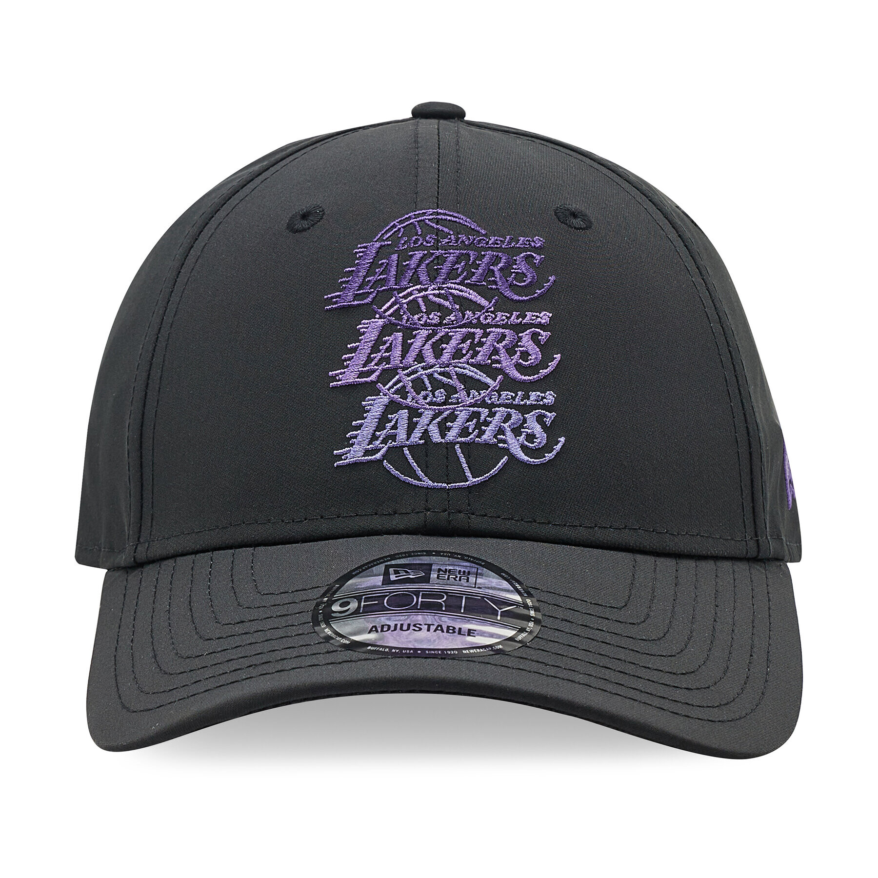 New Era Șapcă La Lakers Stacked Logo 9Forty 60284891 Negru - Pled.ro