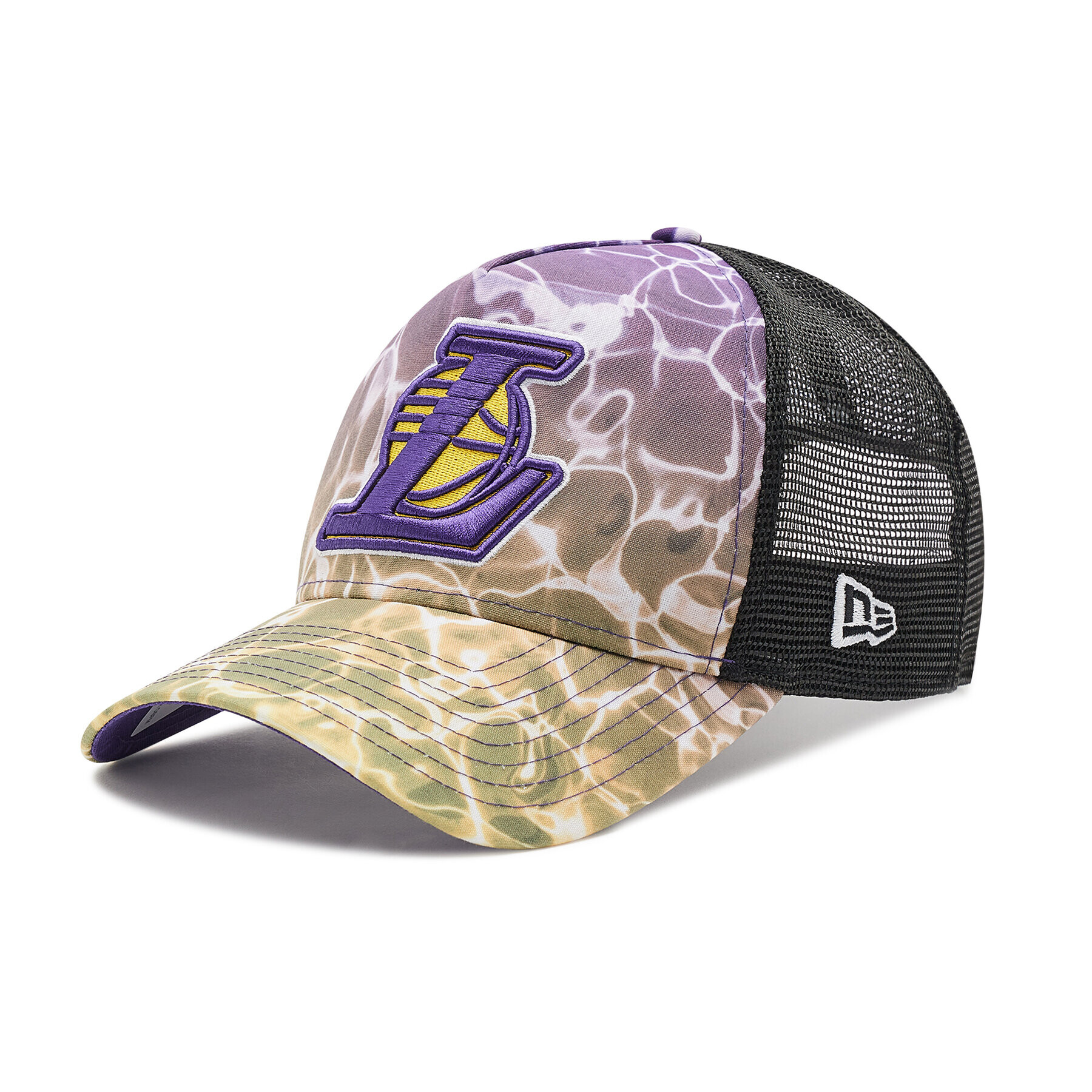 New Era Șapcă LA Lakers Summer City A-Frame Trucker 60240455 Colorat - Pled.ro