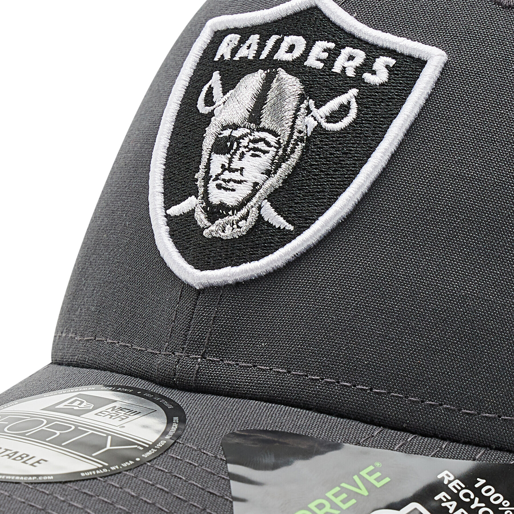 New Era Șapcă Las Vegas Raiders Nfl Repreve® Monochrome 9Forty 60240536 Gri - Pled.ro